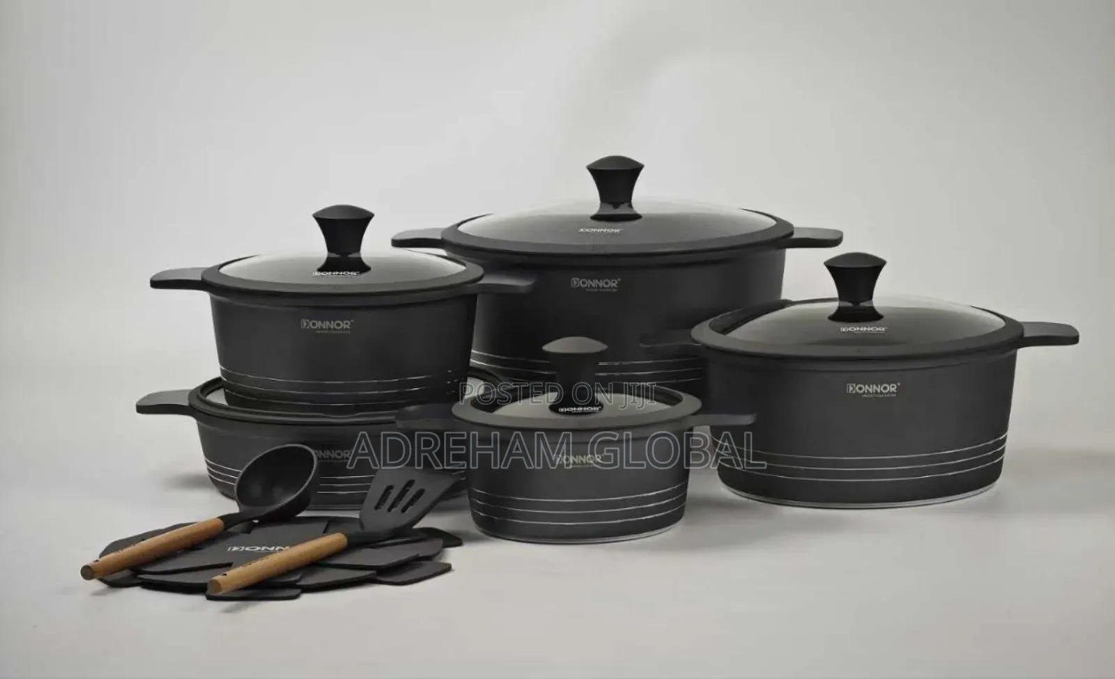 Donnor 15pieces Non Stick Pot