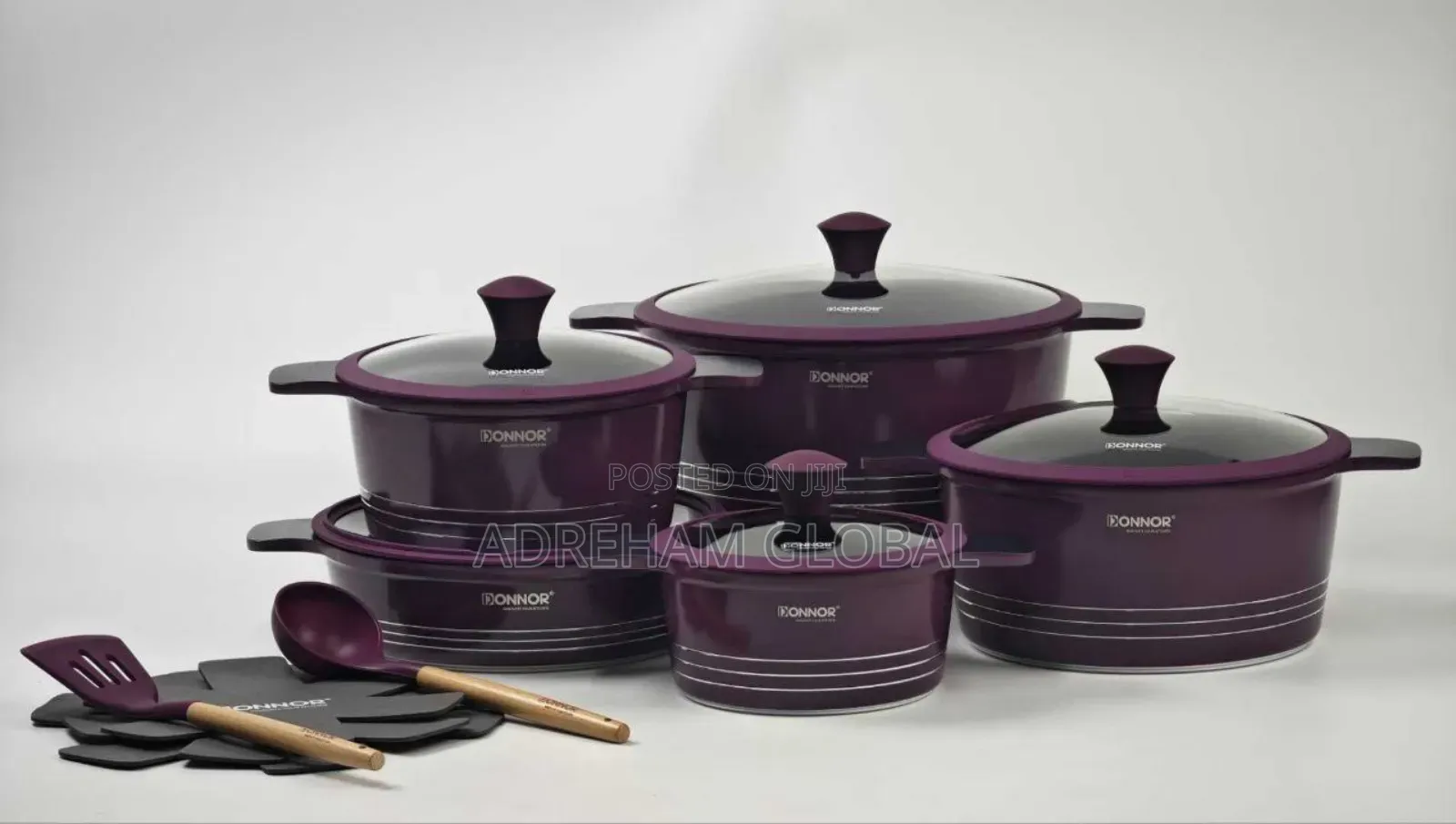 Donnor 15pieces Non Stick Pot