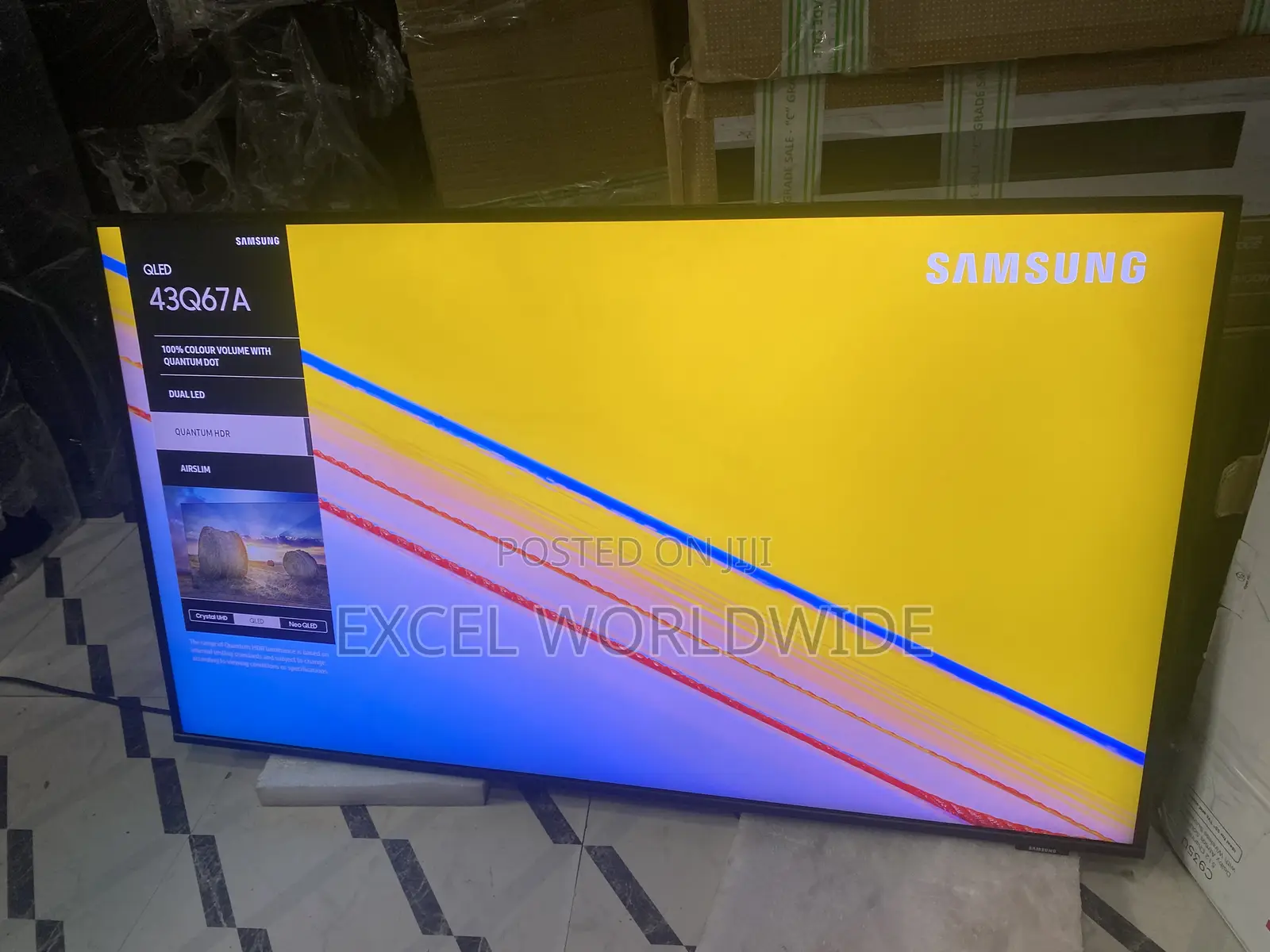 43”Class Qled ( Q67a )Series Quantum HDR Smart Tv