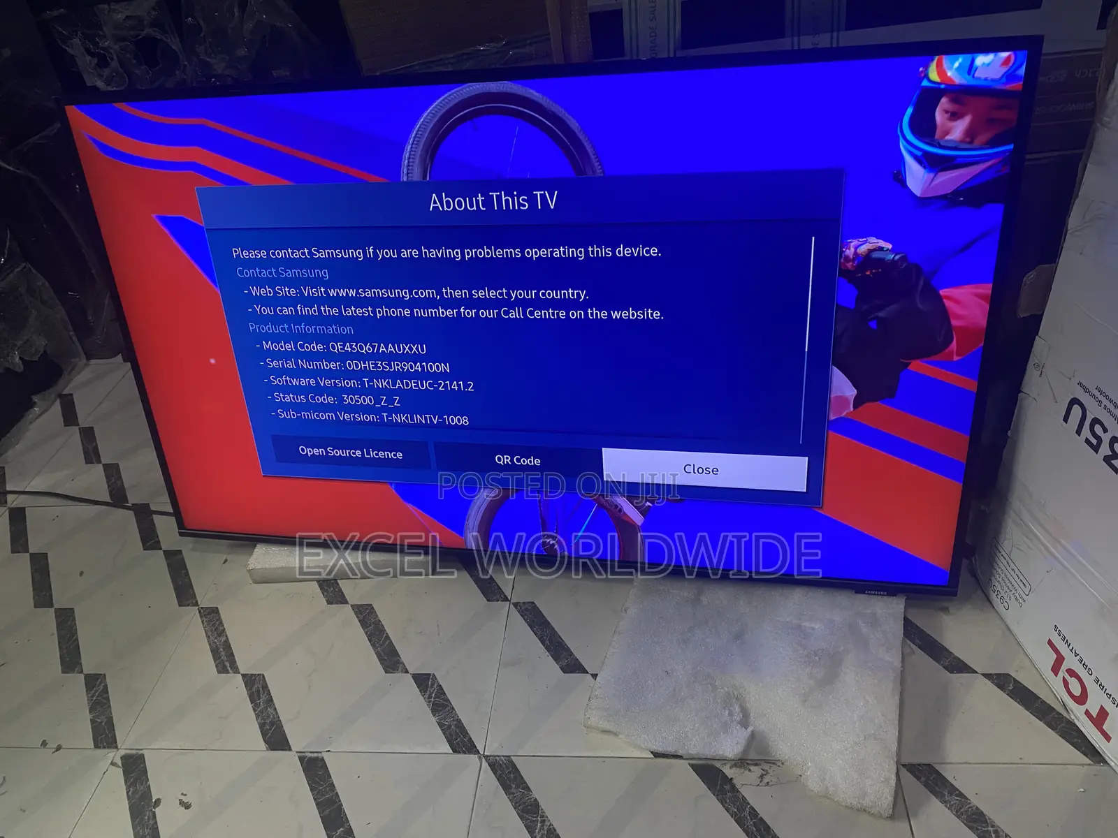 43”Class Qled ( Q67a )Series Quantum HDR Smart Tv