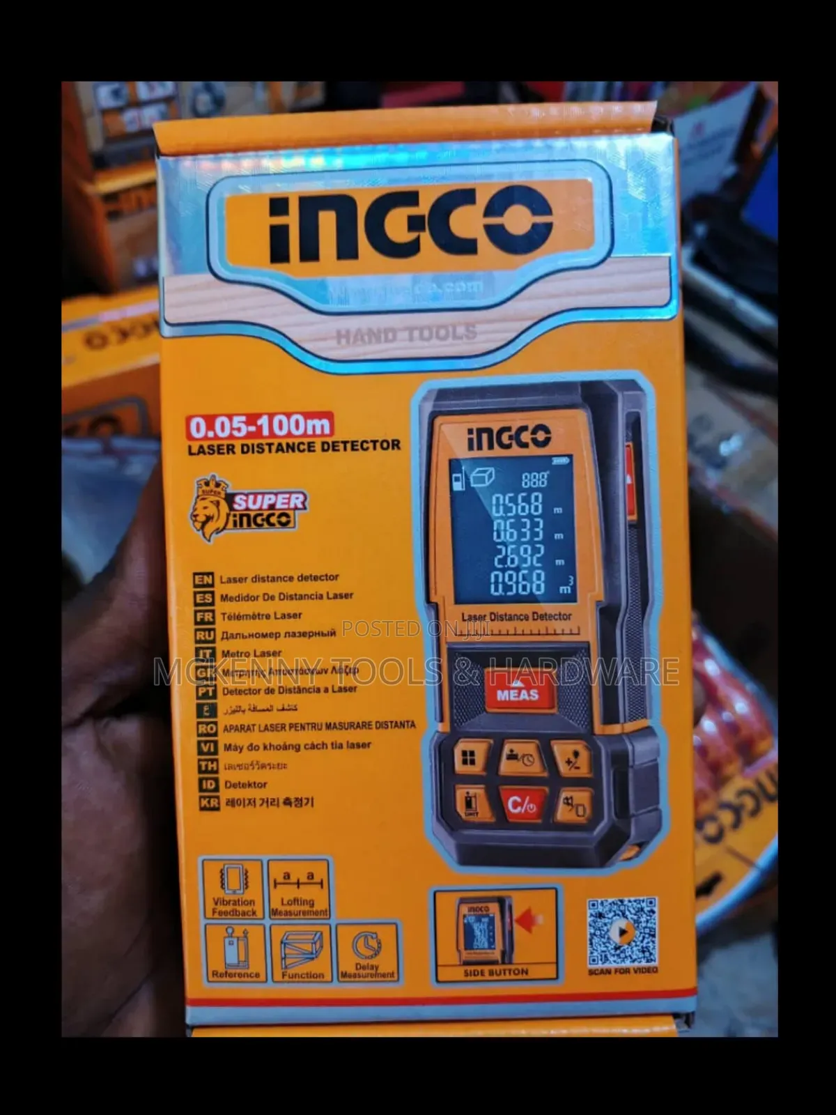 Laser Distance Detector Measuring Range:0.05-70m