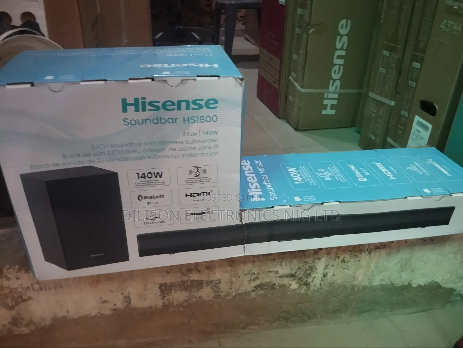 Brand New Hisense Sound Bar 140watt