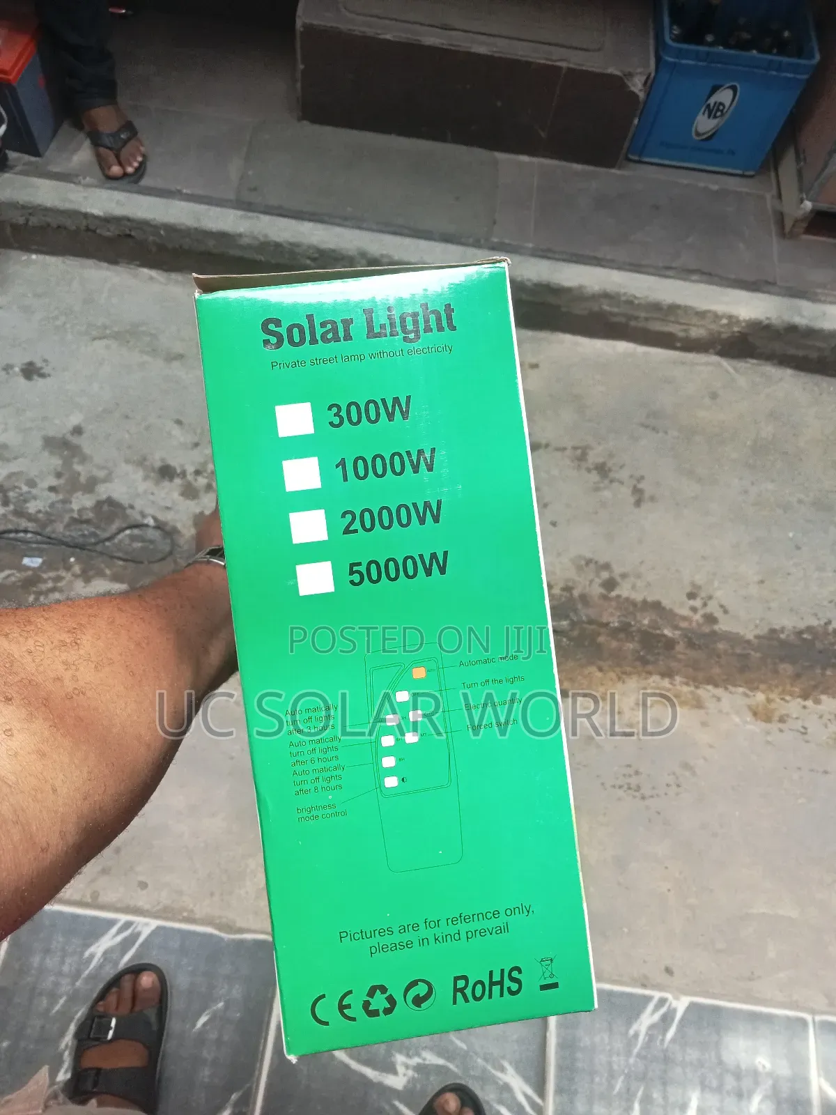 Holy Grace Solar Flood Light