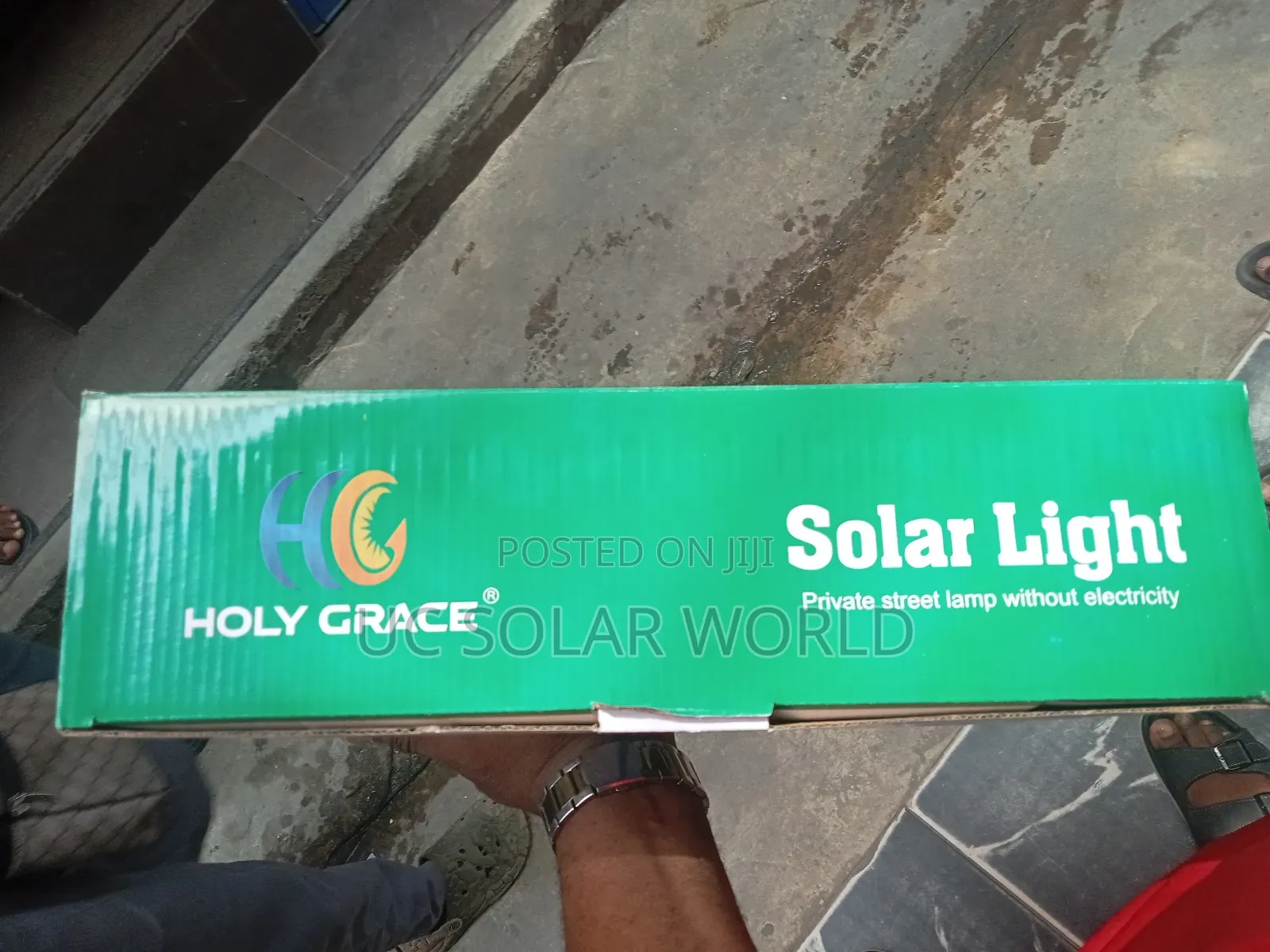 Holy Grace Solar Flood Light