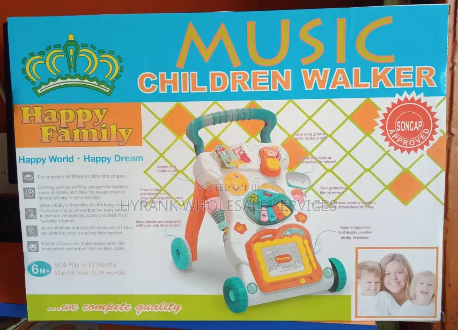 Activity Baby Walker Baby Uses This to Learn to Walk