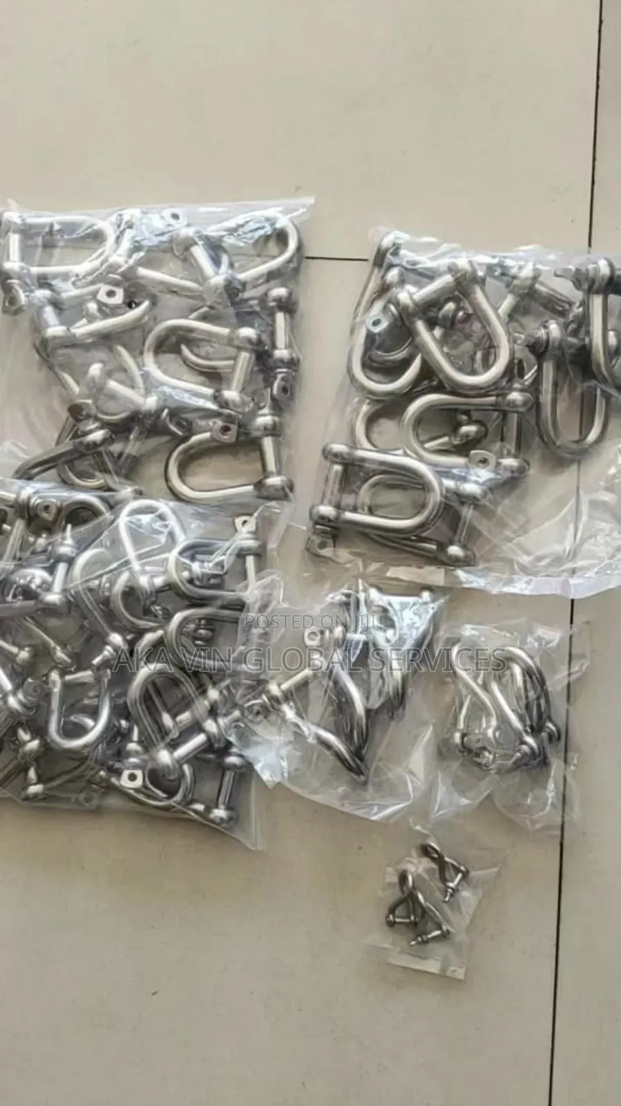 D Shape Stainless Steel Shackle