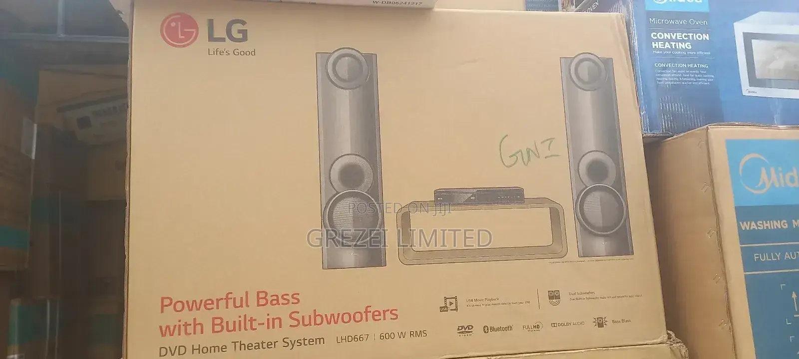 Lg Home Theatre System Lhd667