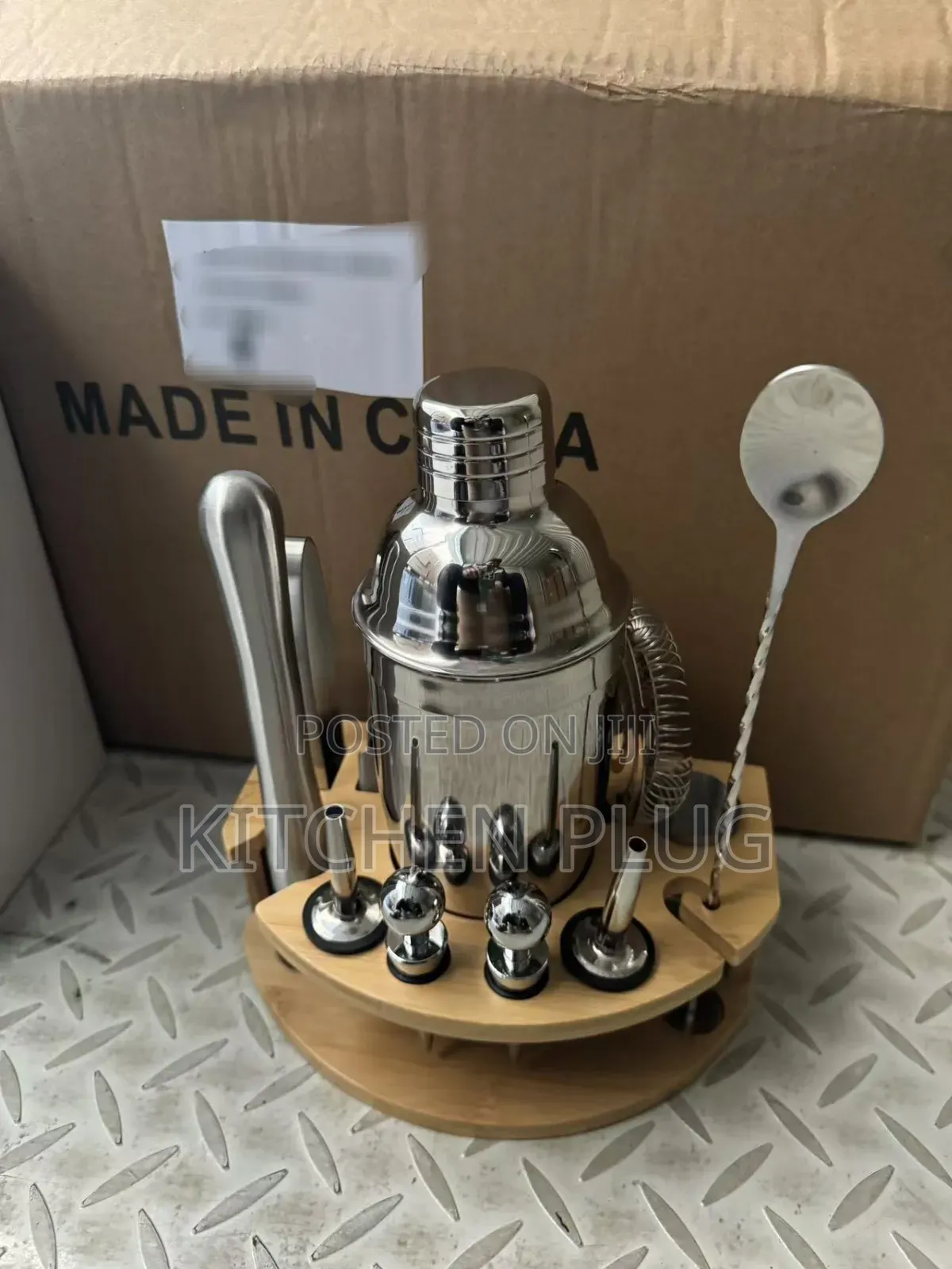 Cocktail Shaker Set Bartender Kit 12 Piece,