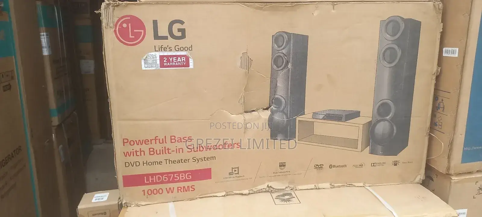 Lg Home Theatre System Lhd675bg