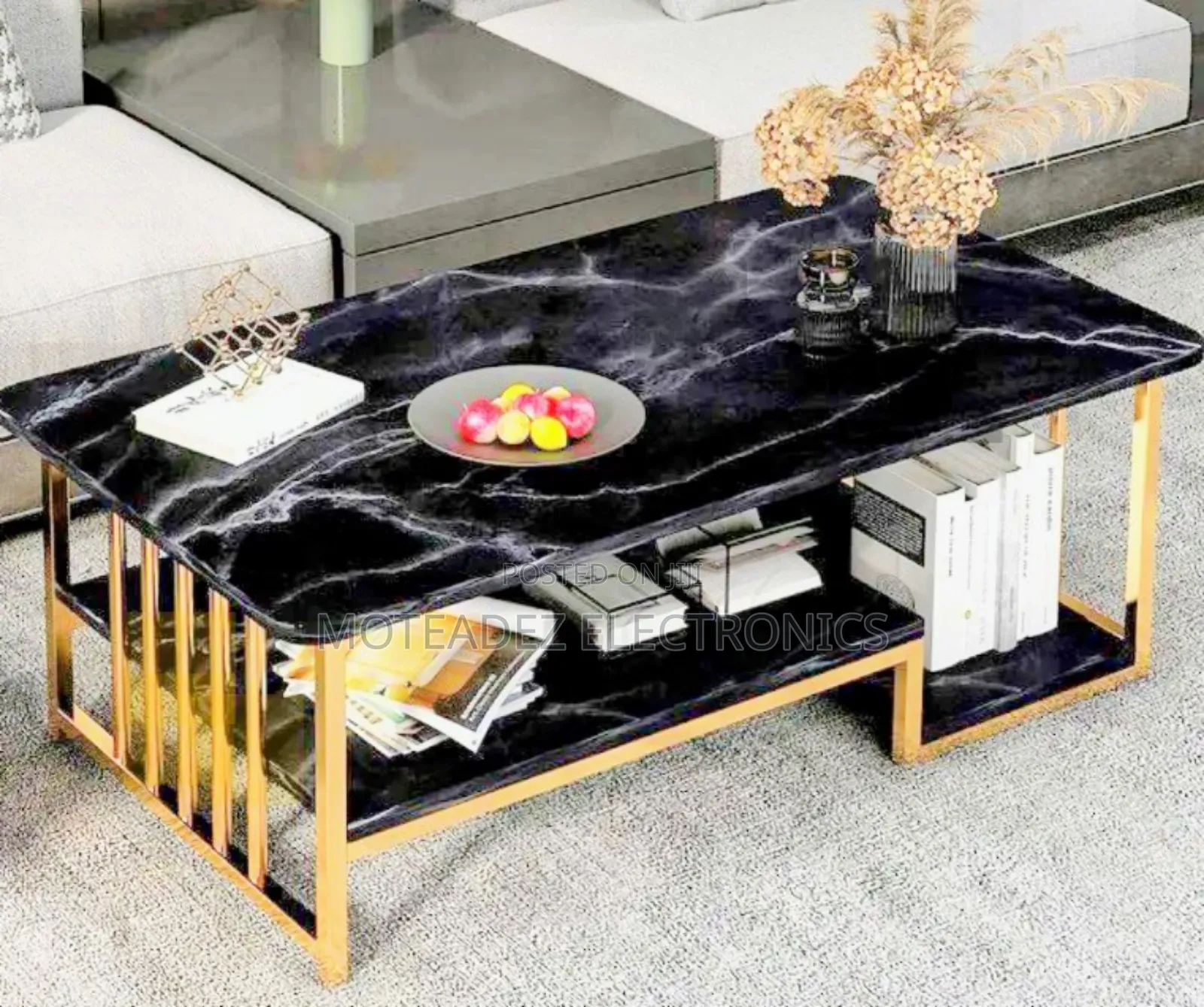 Big Size Classic Marble Design Center Table With Strong Base