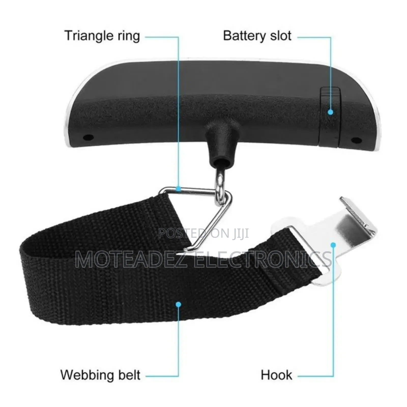 Electronic Battery Powered Digital Luggage Scale
