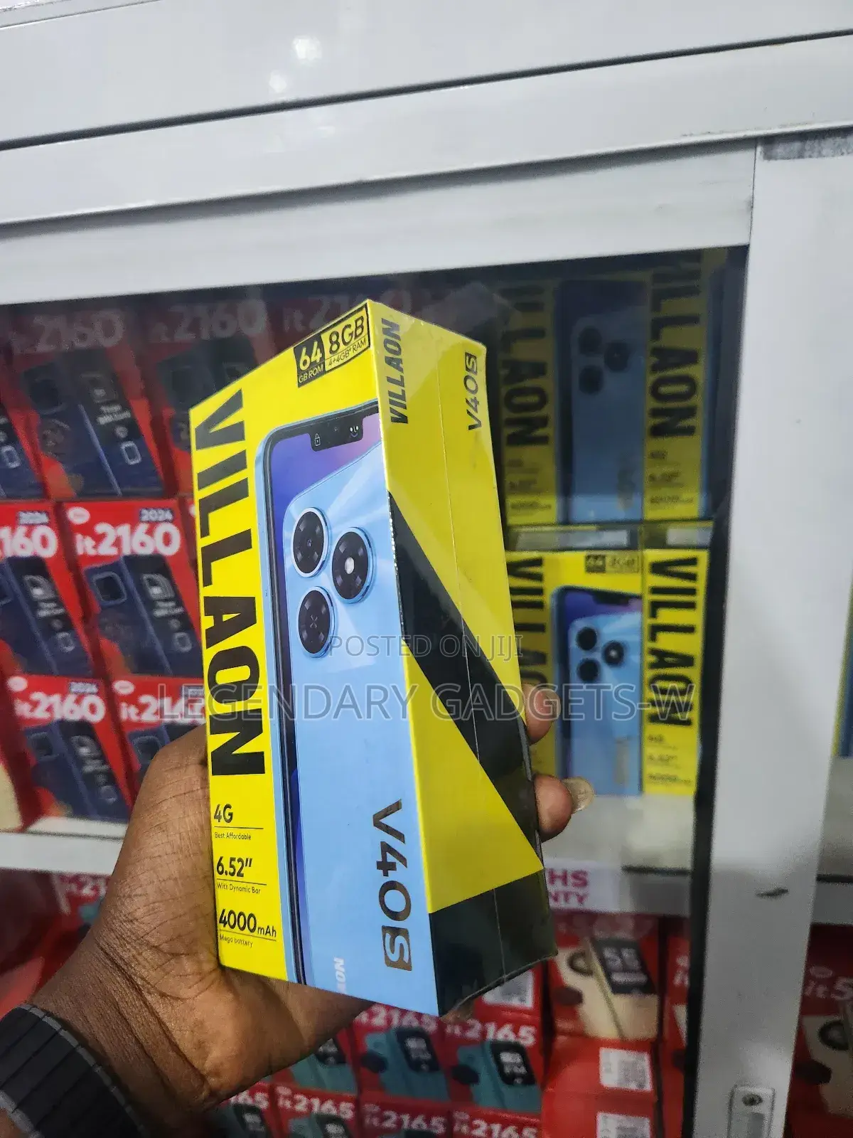 New Villaon V40s 64 GB Black