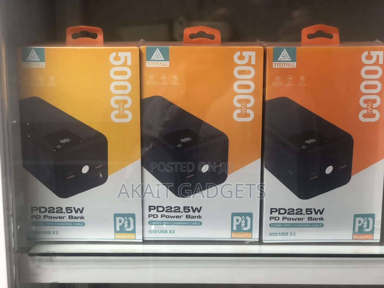 Pd Power Bank 50000 Mah 22.5 W