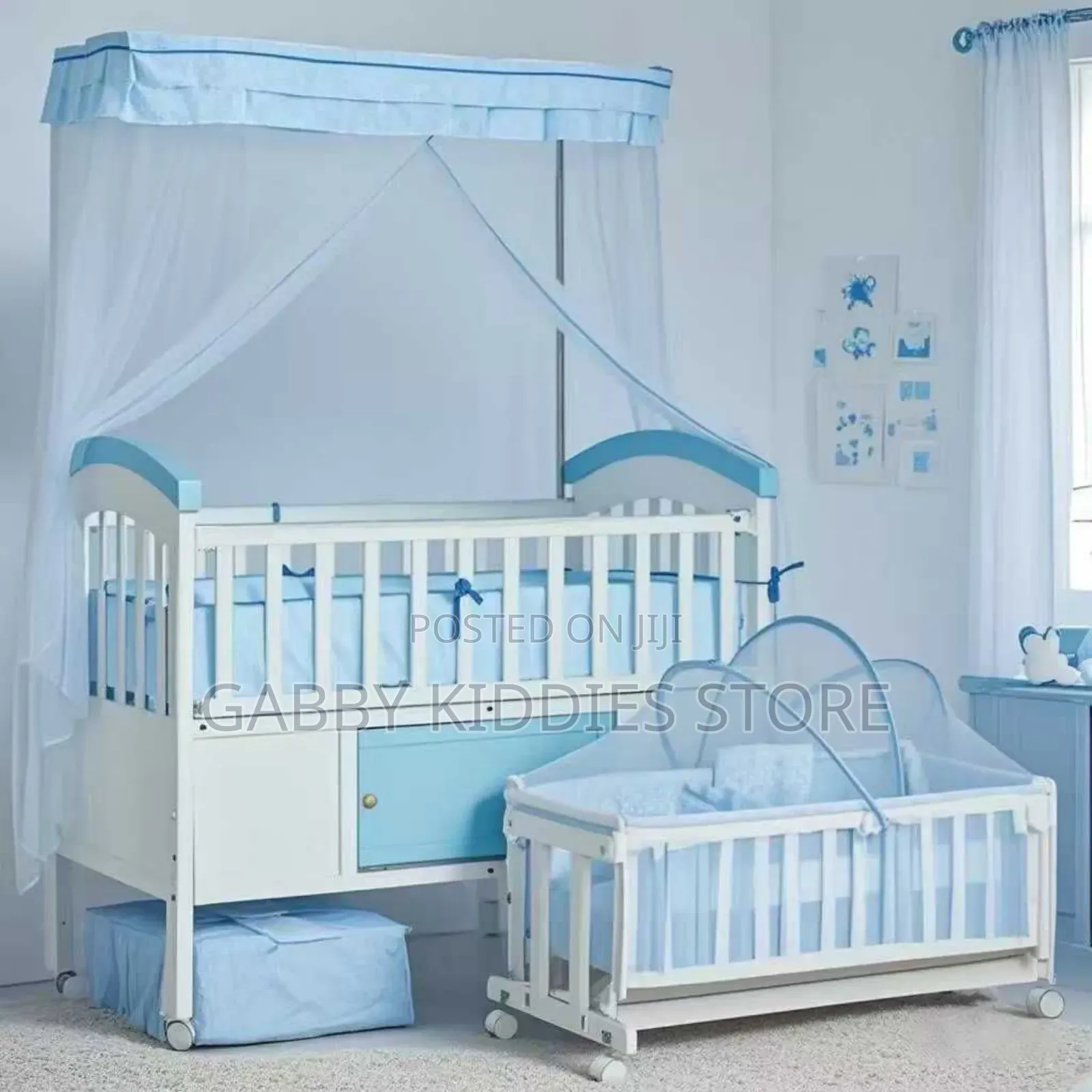 2in1 Wooden Luxury Bed