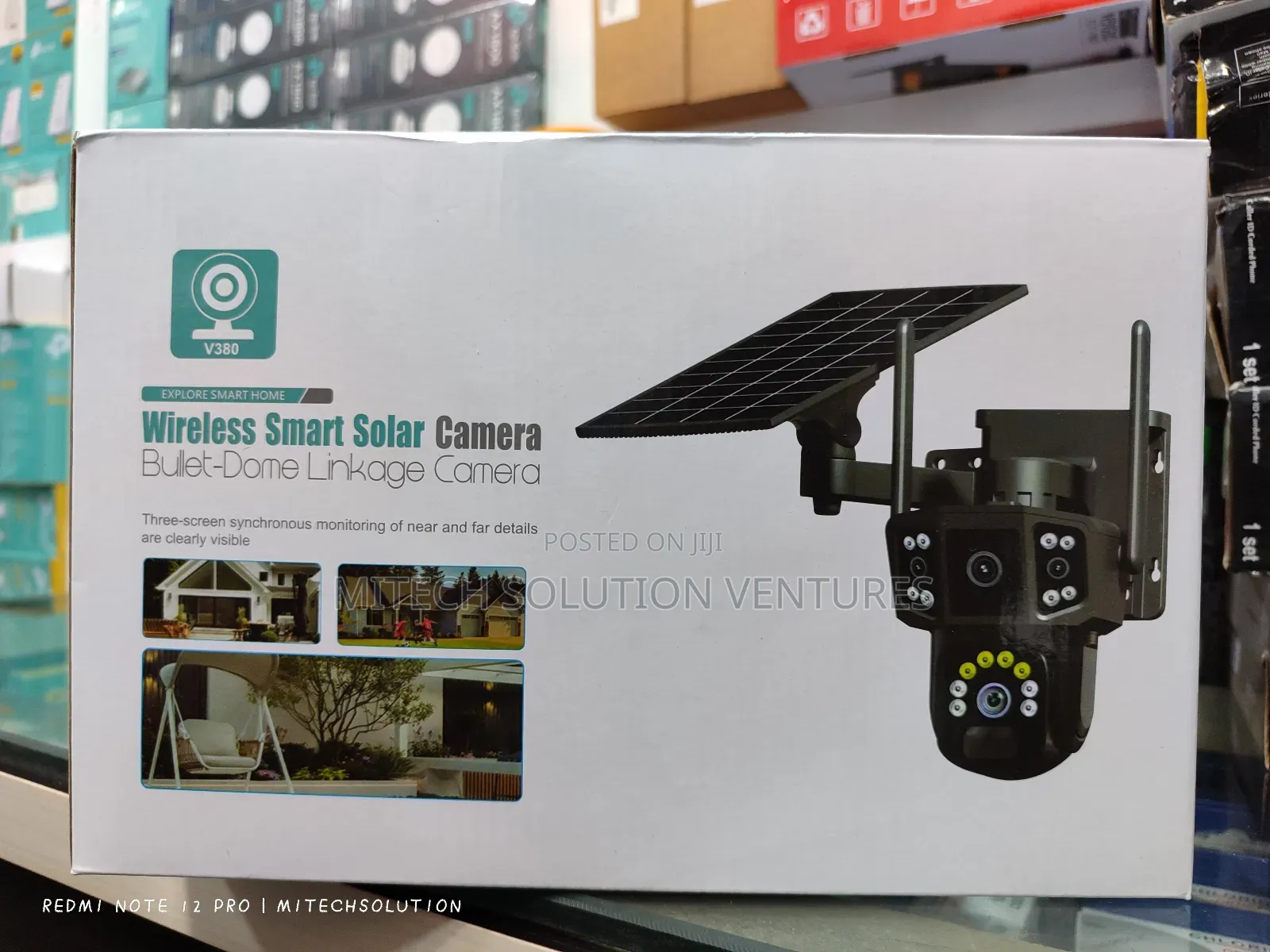 4g V380 Smart Solar Camera
