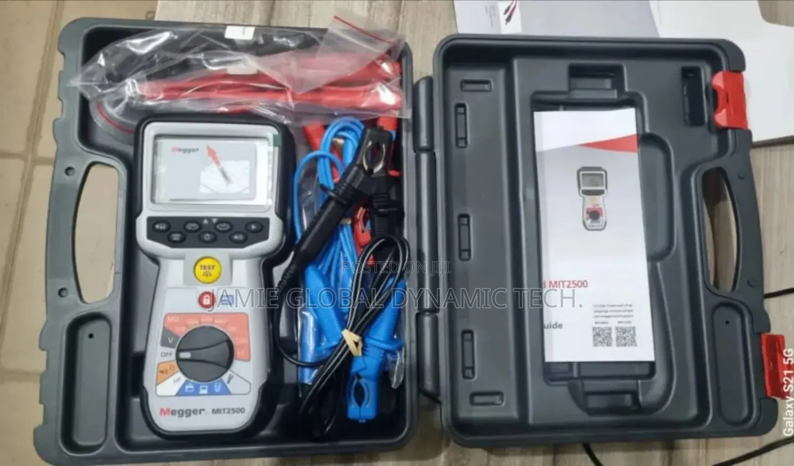 Mit2500 - High Voltage Handheld Insulation/Continuity Tester