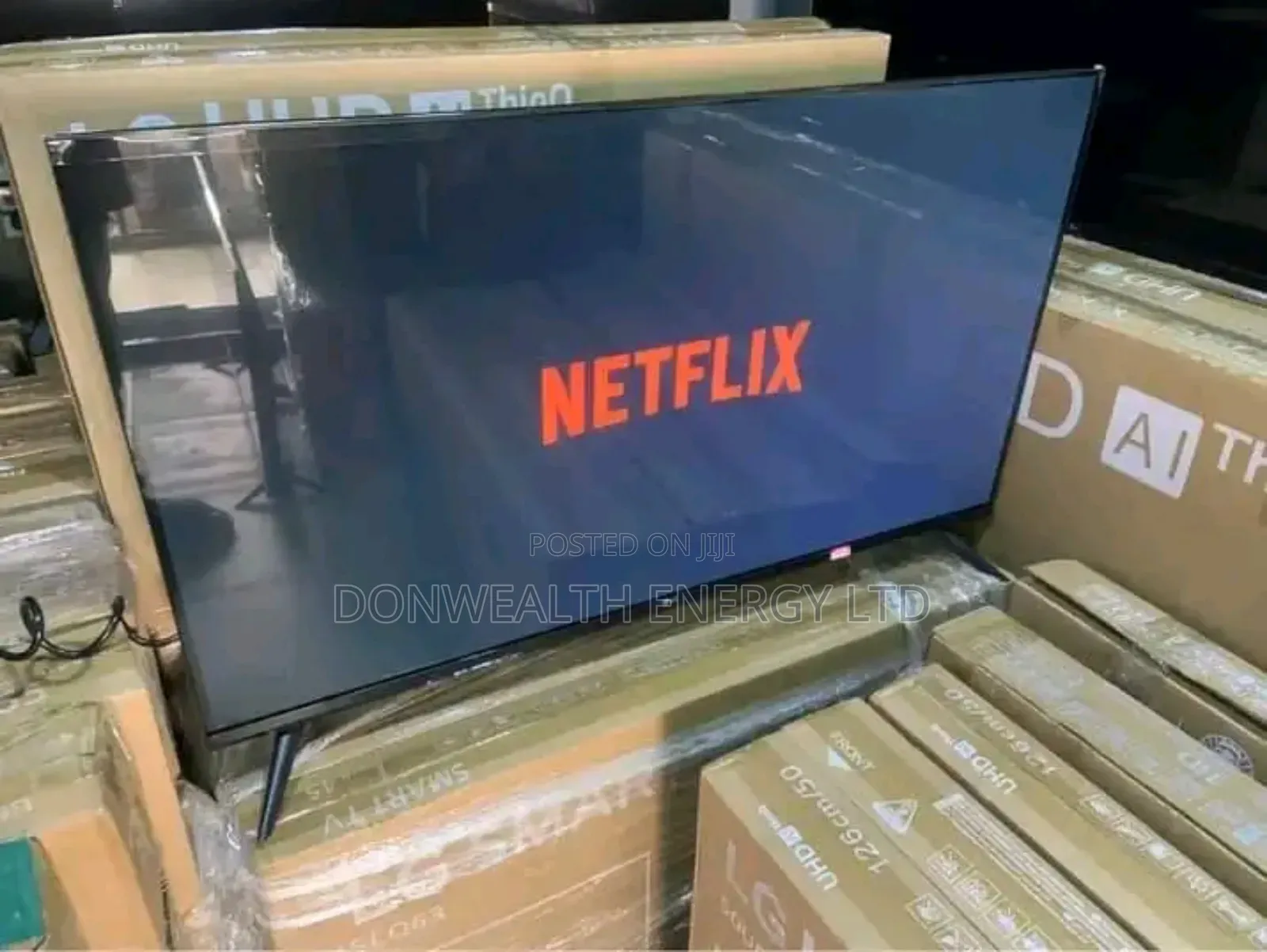 50 Inches Smart Lg Tv, Framless Body