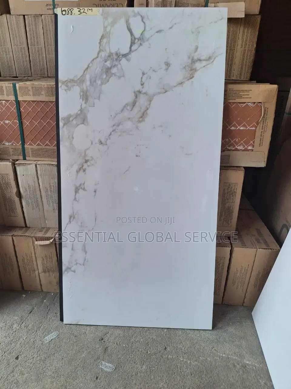 60*120cm Carara White Floor Tile Super Polished
