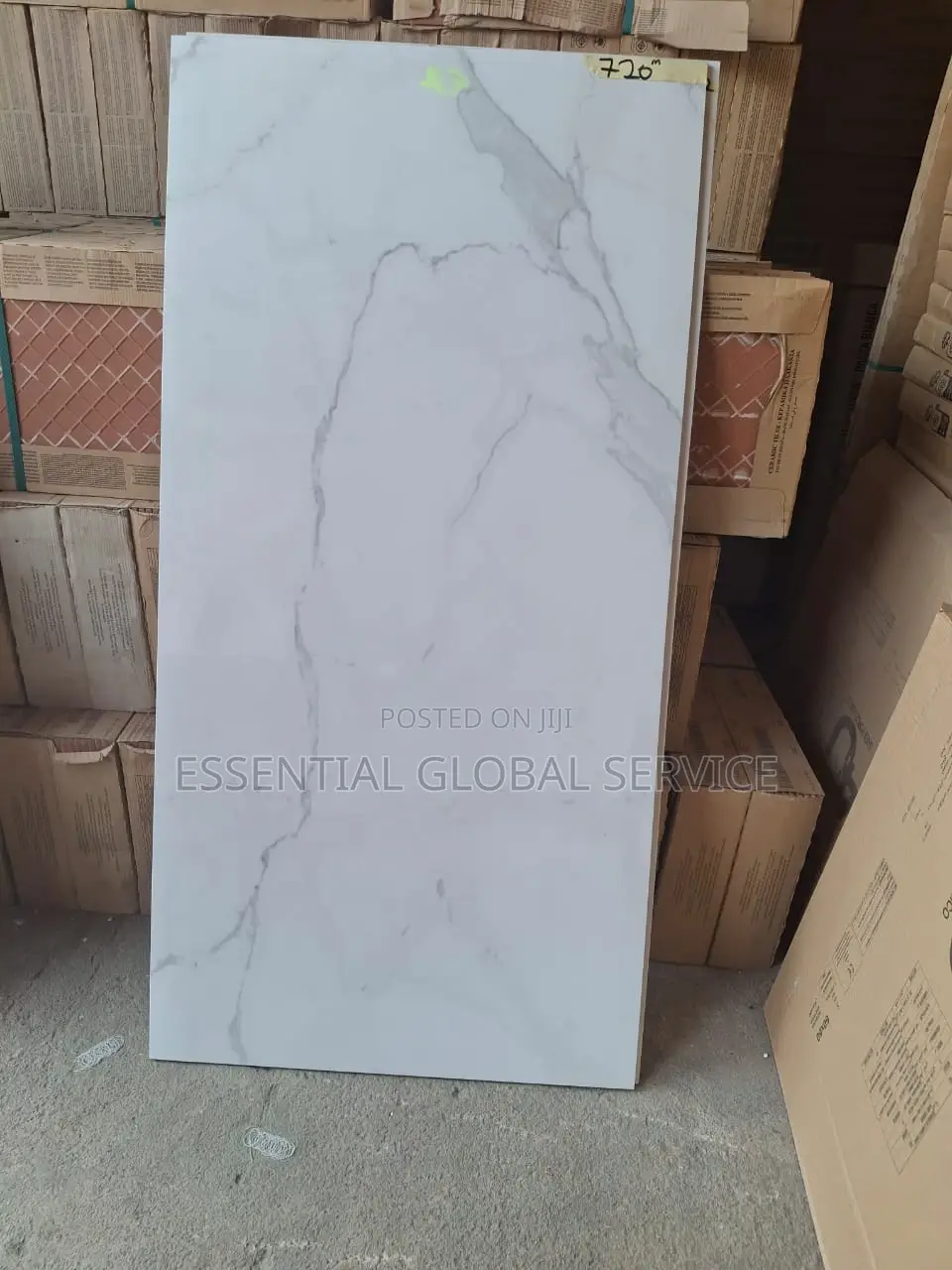 60*120cm Carara White Floor Tile Super Polished