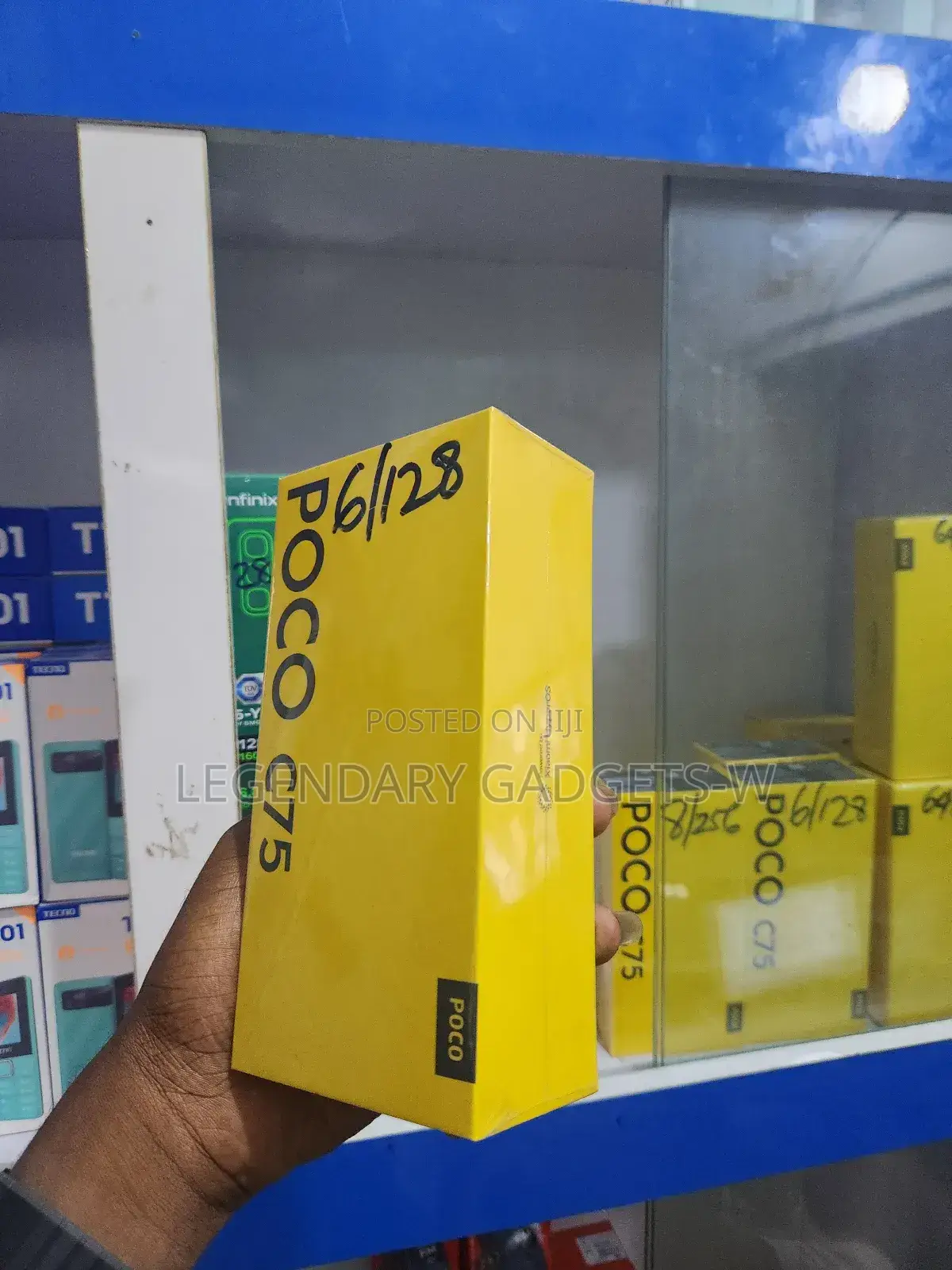 New Xiaomi Poco C75 128 GB Black