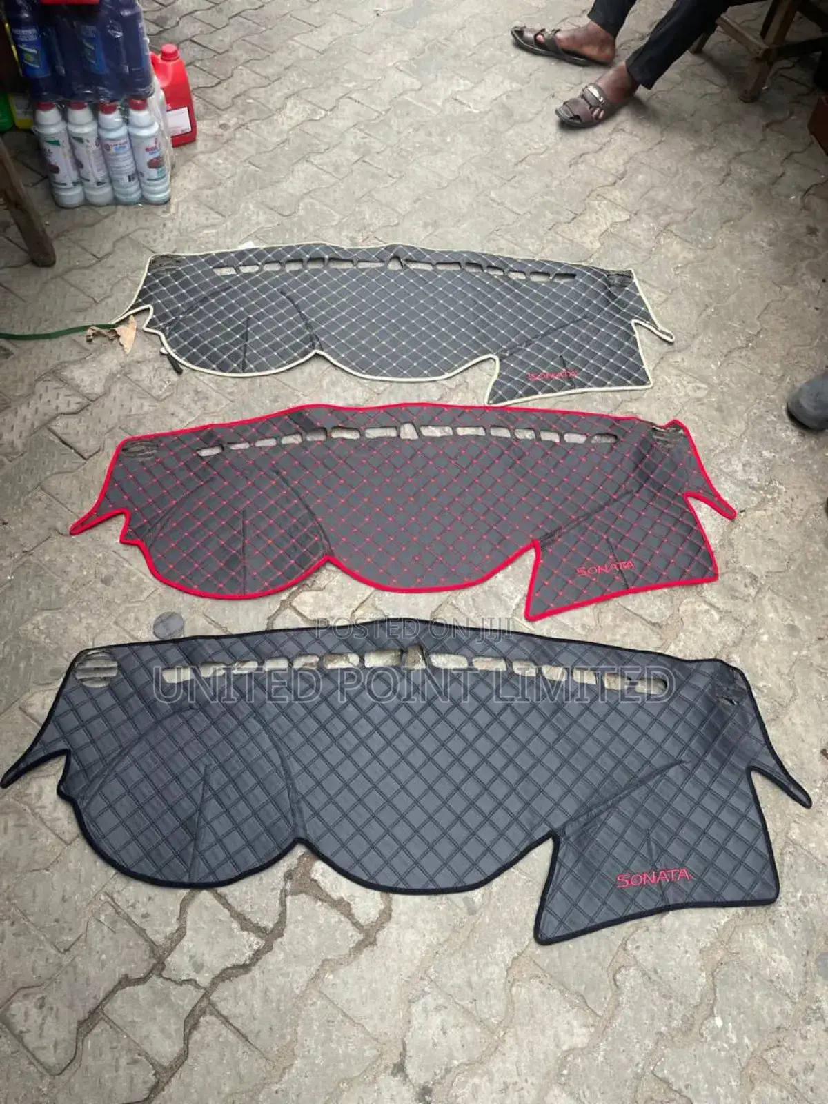 Leather Dashboard Cover For Hyundai Sonata 2012