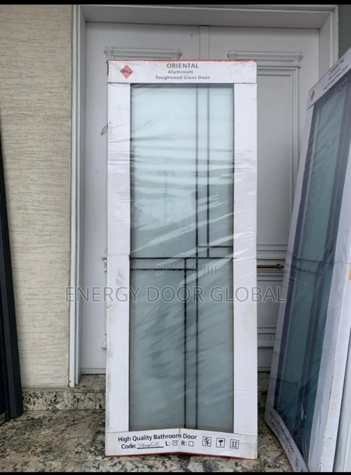 Toilet 2.5ft Double Glass Bathroom and Toilet Door