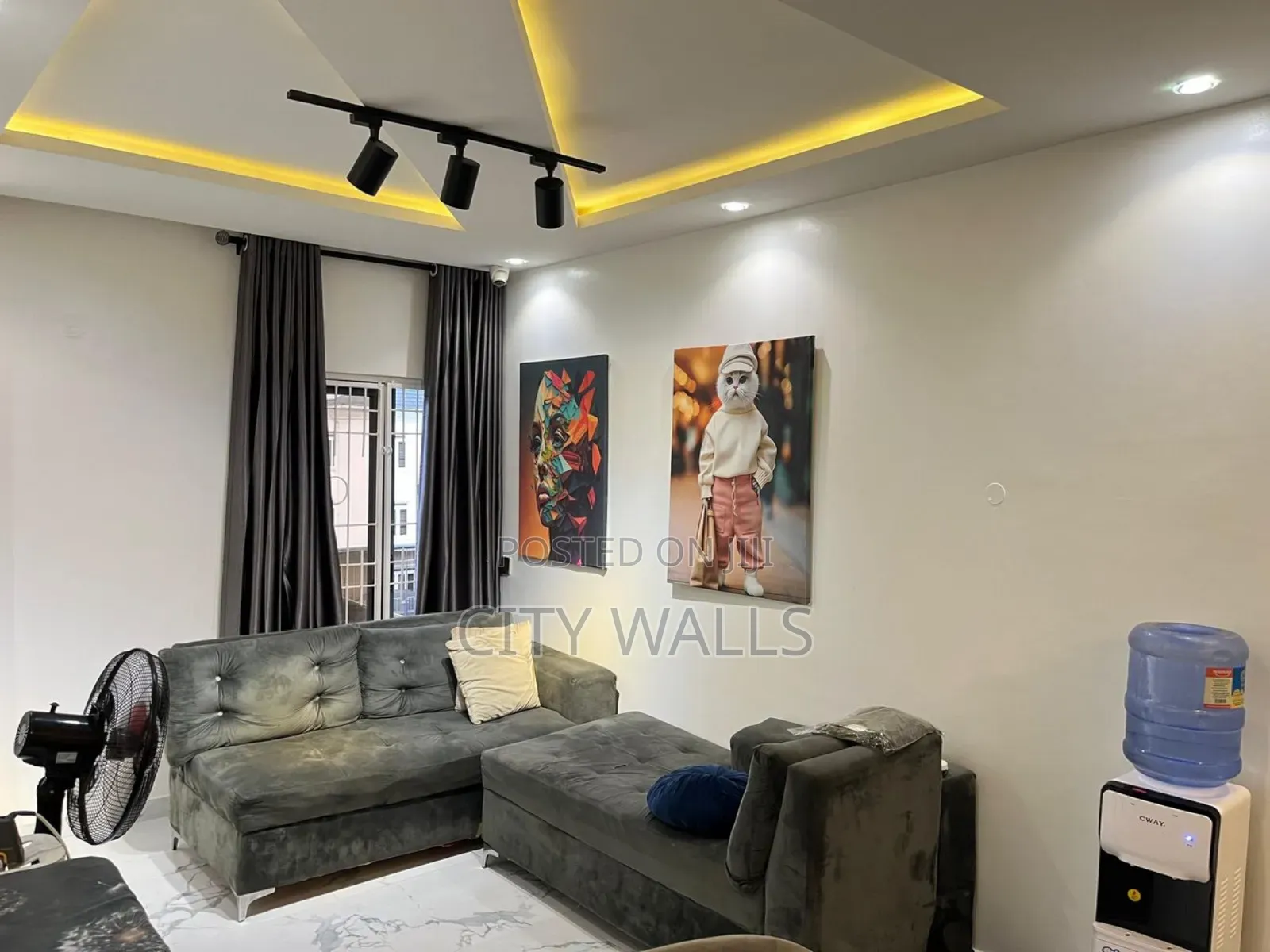 Furnished 2bdrm Block of Flats in Ikate for rent