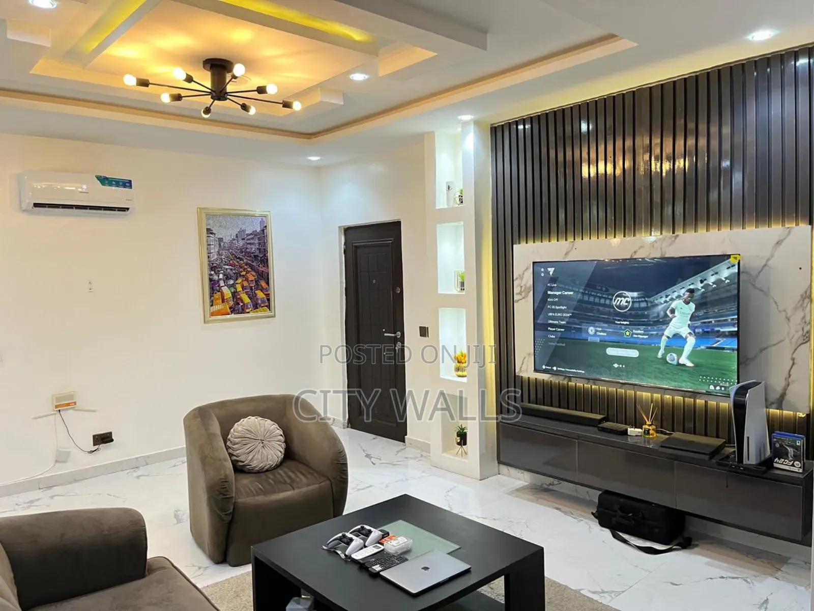 Furnished 2bdrm Block of Flats in Ikate for rent