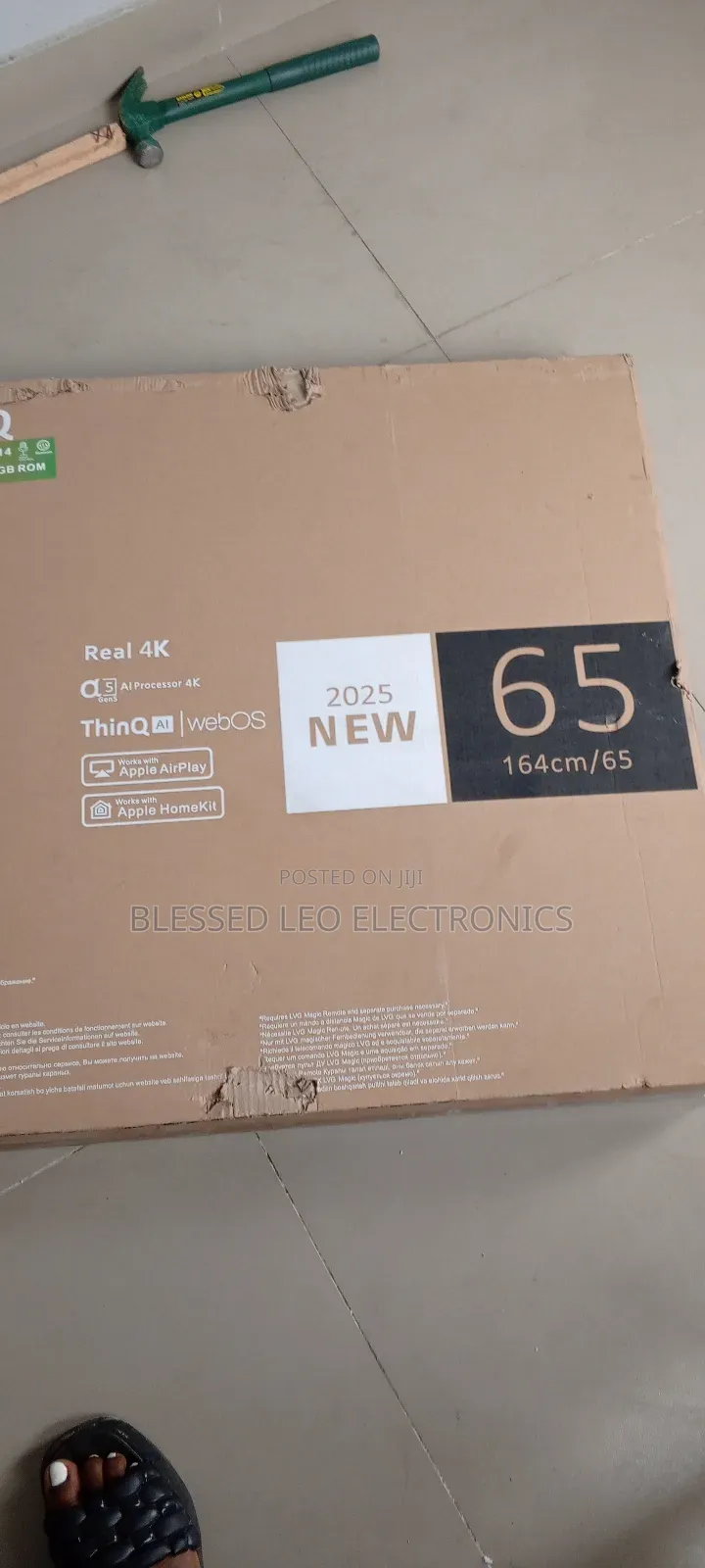 65 Inches Lg Breath Taking Visual Tv