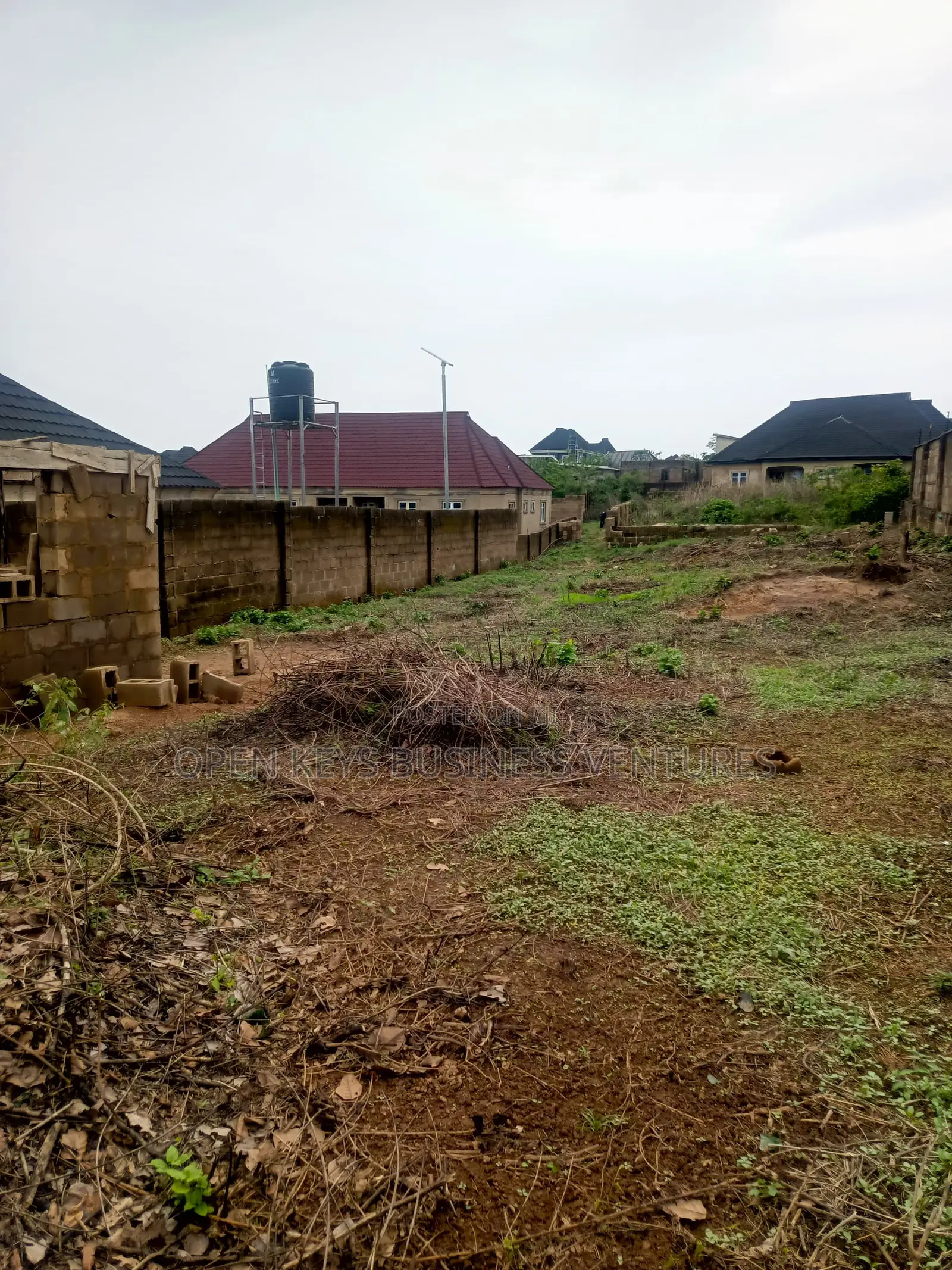 Fenced Residential Plot