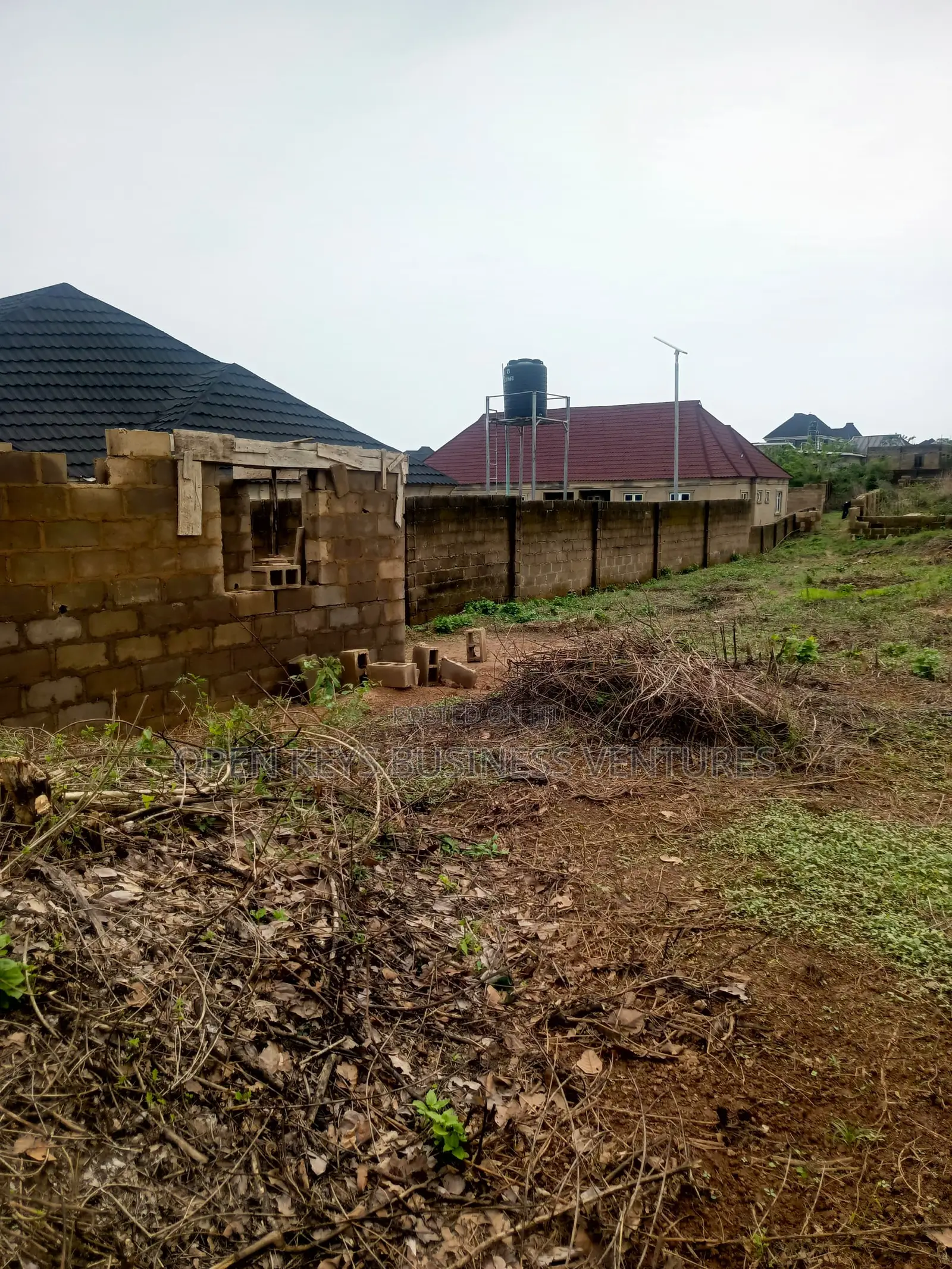 Fenced Residential Plot