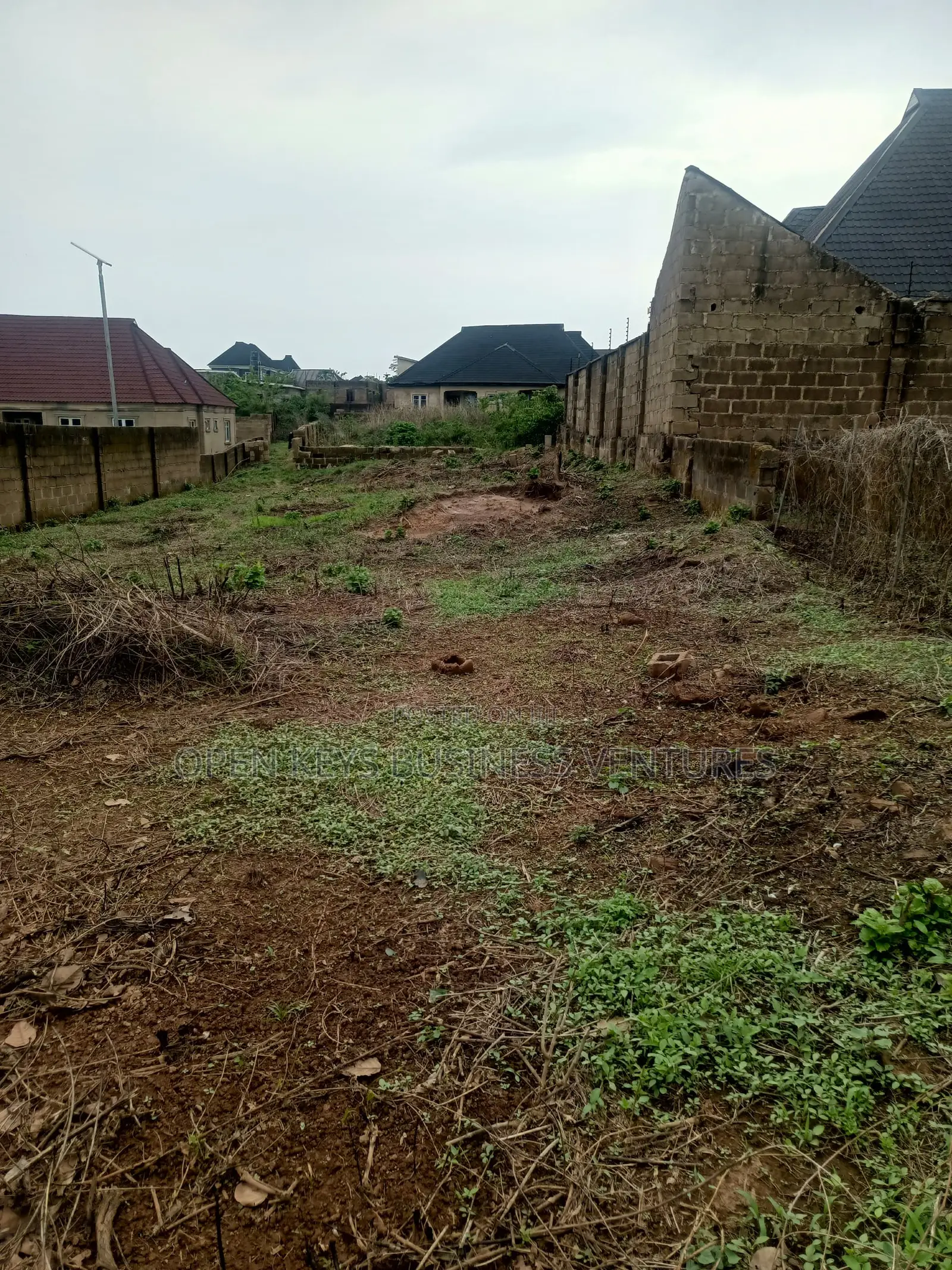 Fenced Residential Plot