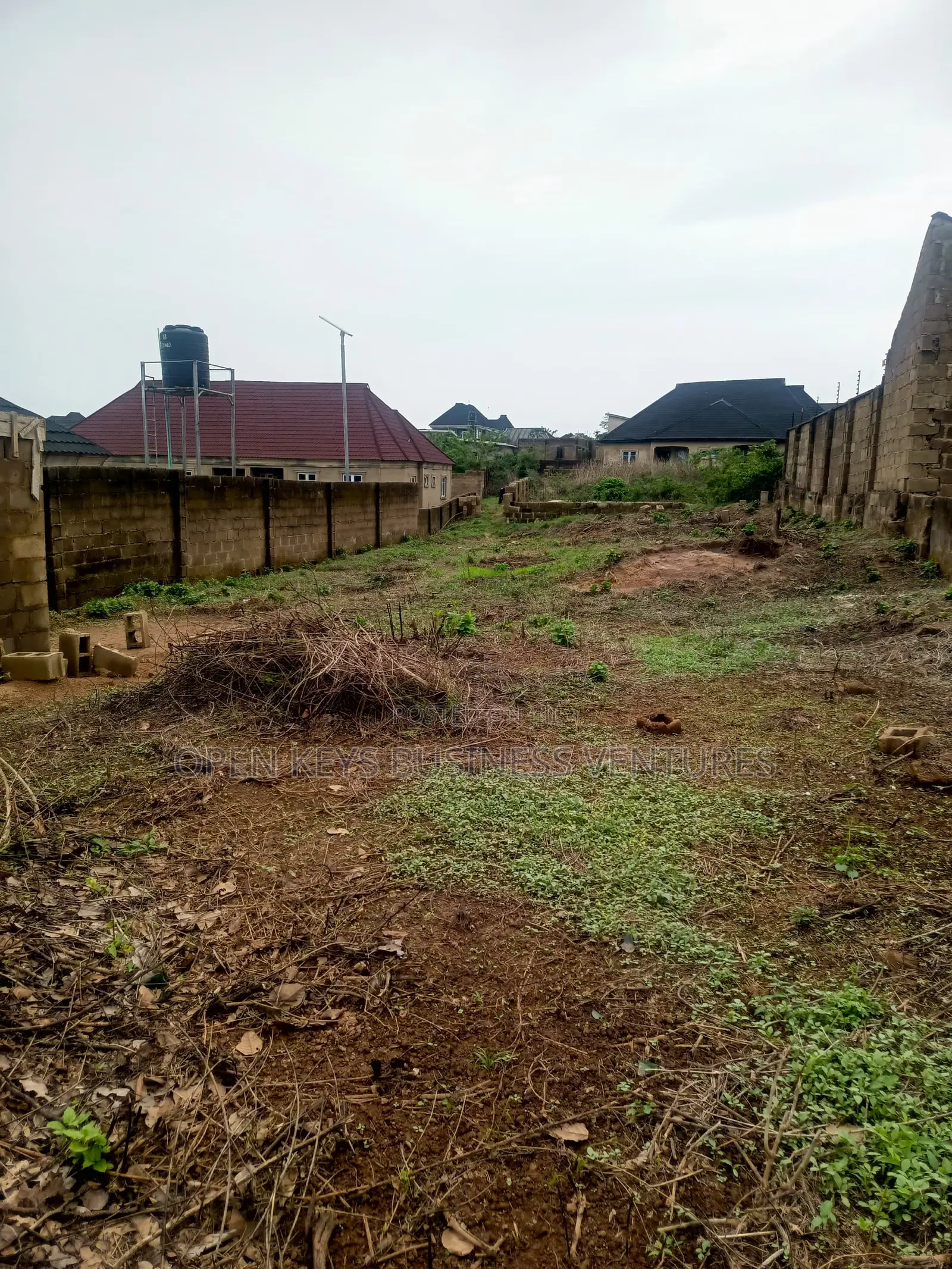 Fenced Residential Plot
