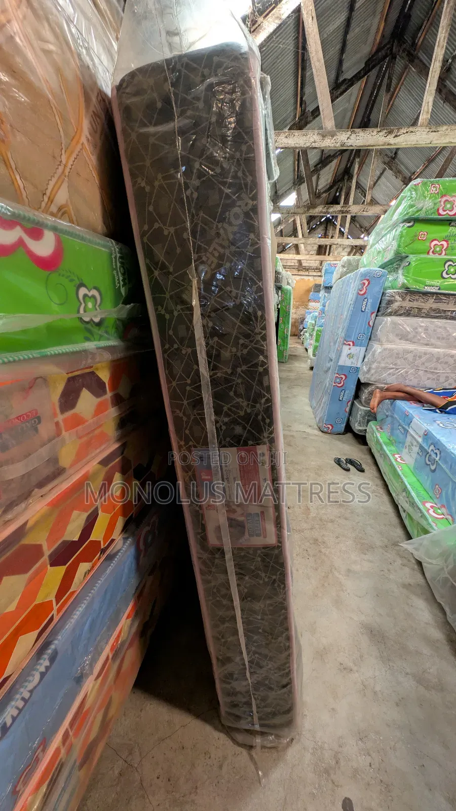 6 by 6 by 10 Royal Foam Elite Semi Orthopedic Mattress