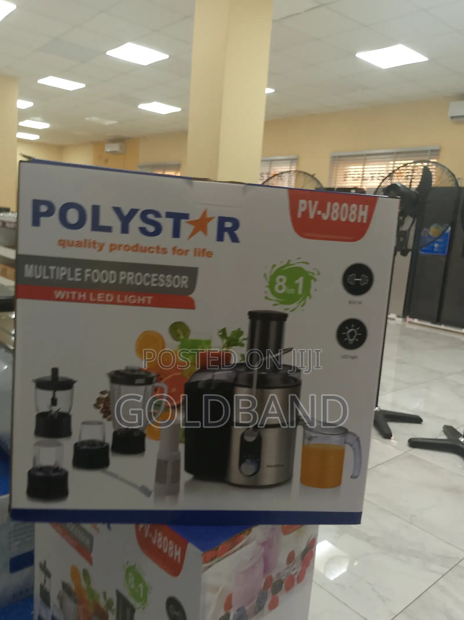 Polystar Pv-J808h: Versatile Food Processor