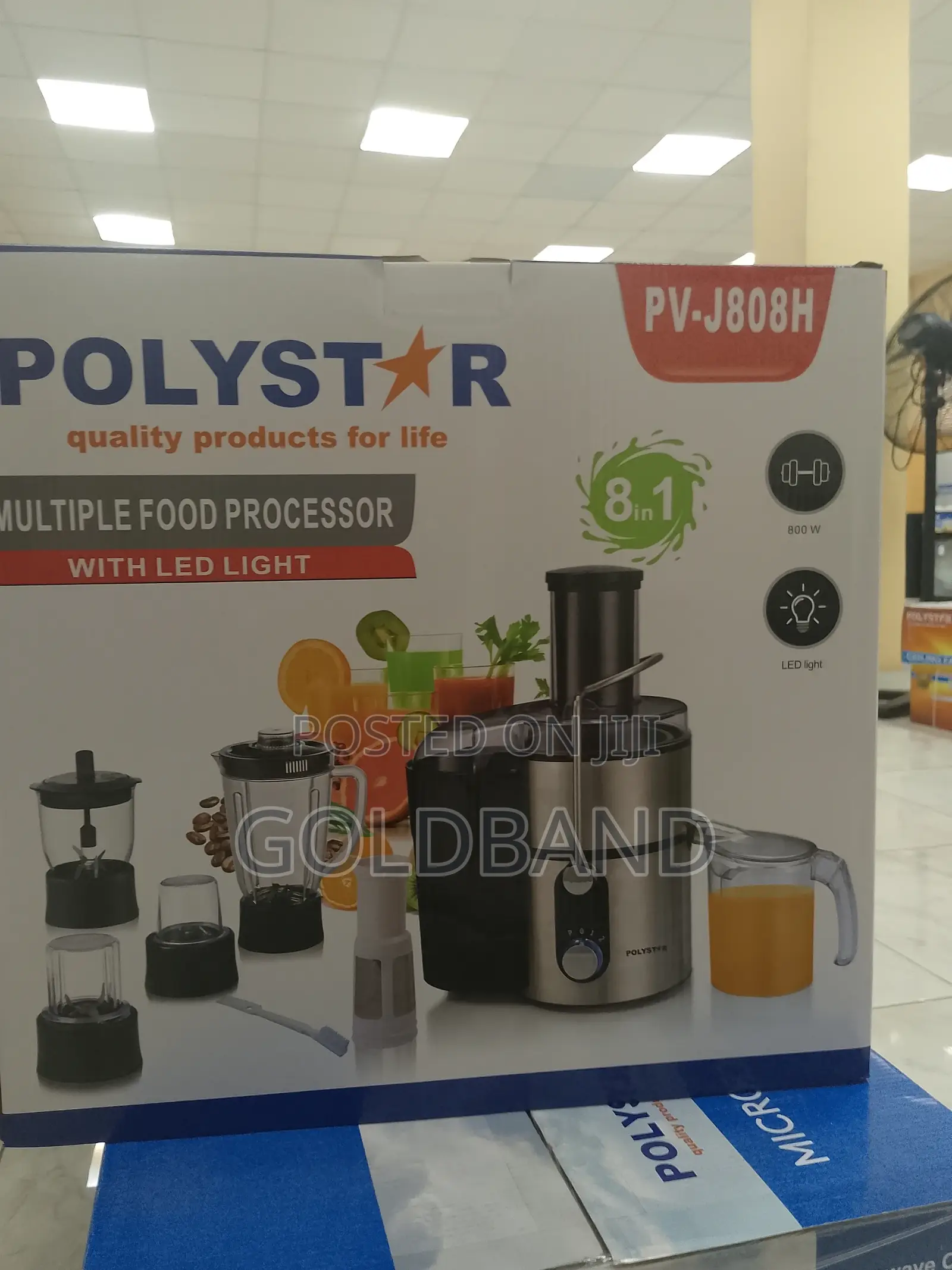 Polystar Pv-J808h: Versatile Food Processor