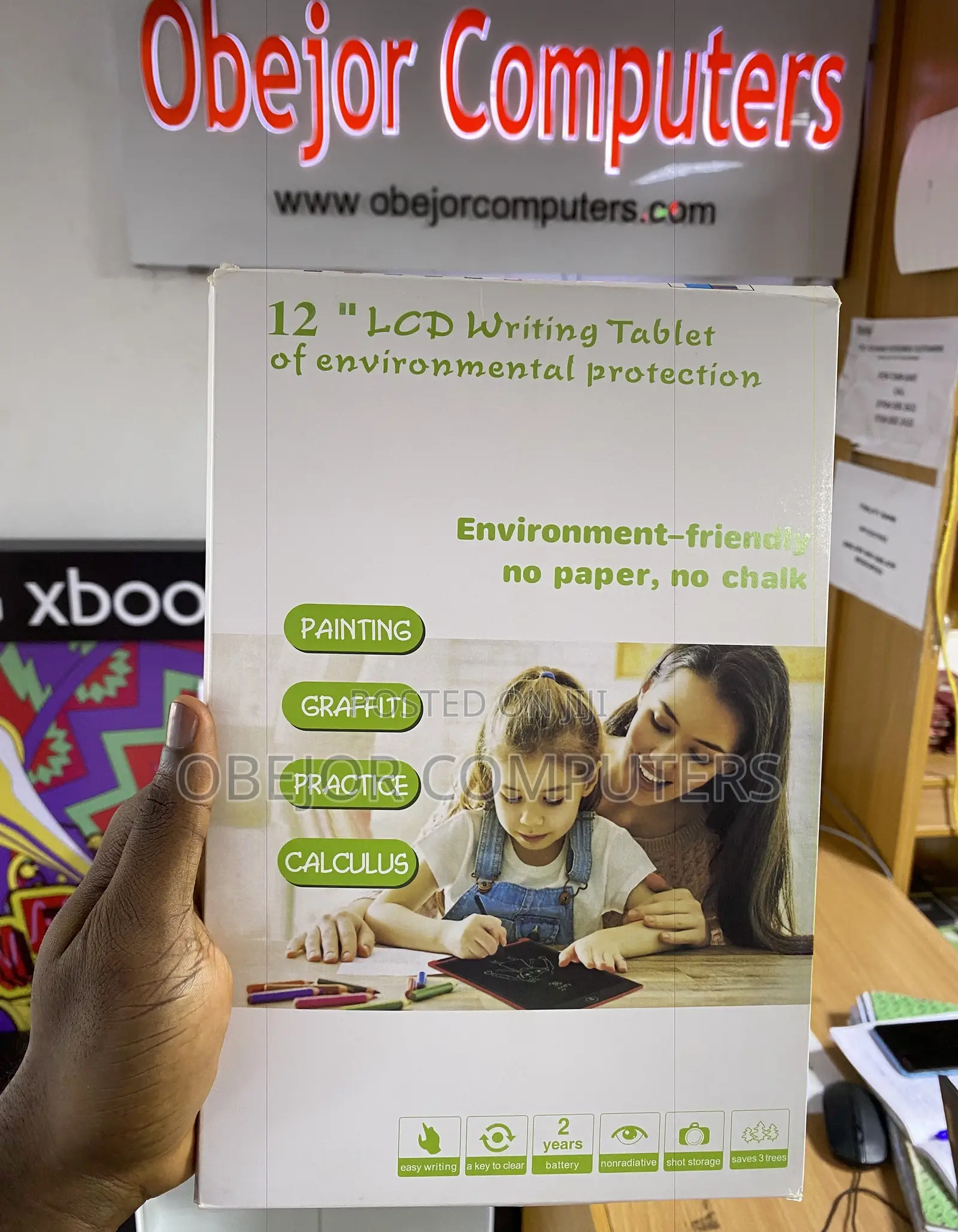 LCD Kids Writing Tablet 12”