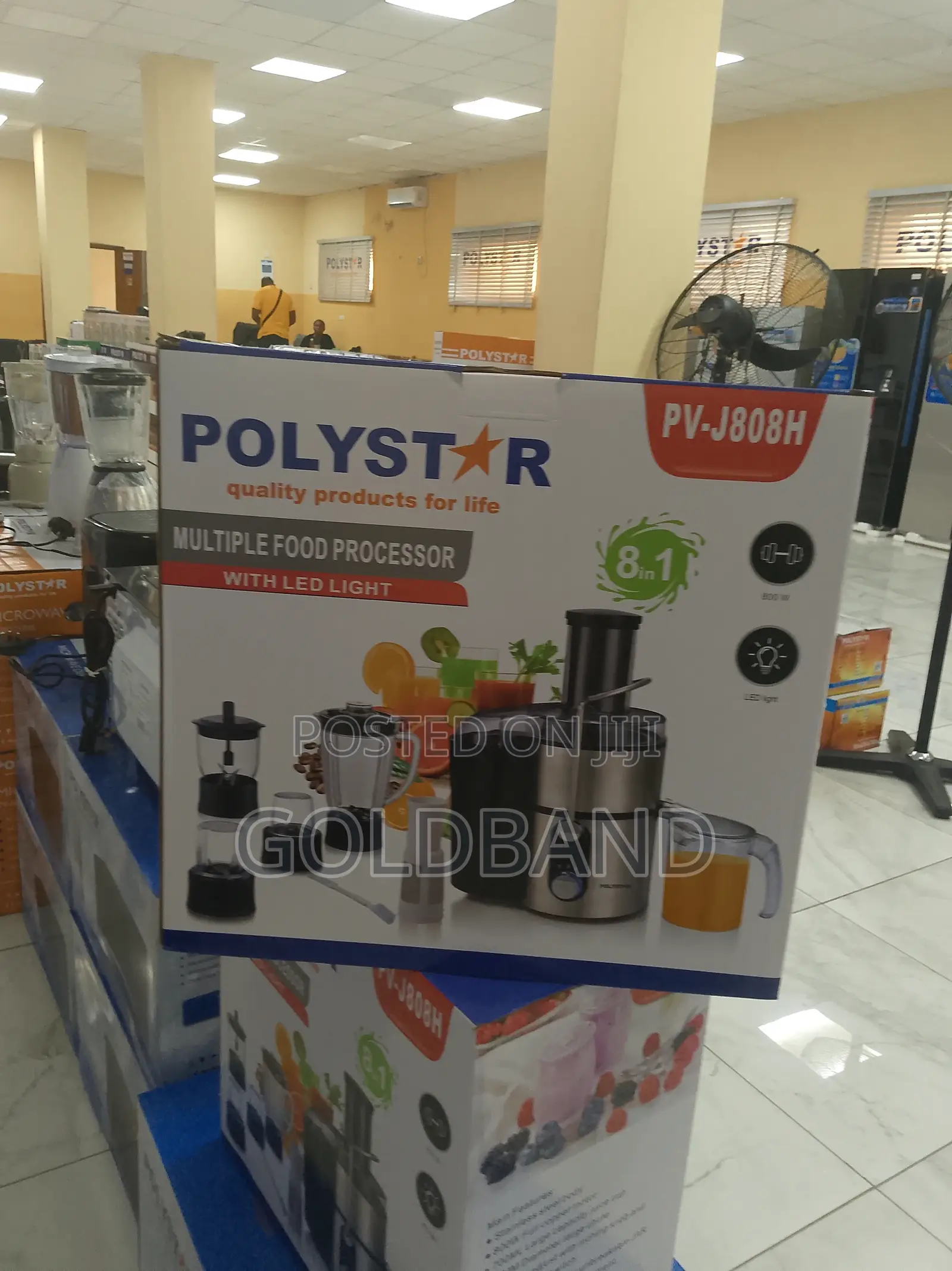 Polystar Pv-J808h :Smart Advanced Food Processor