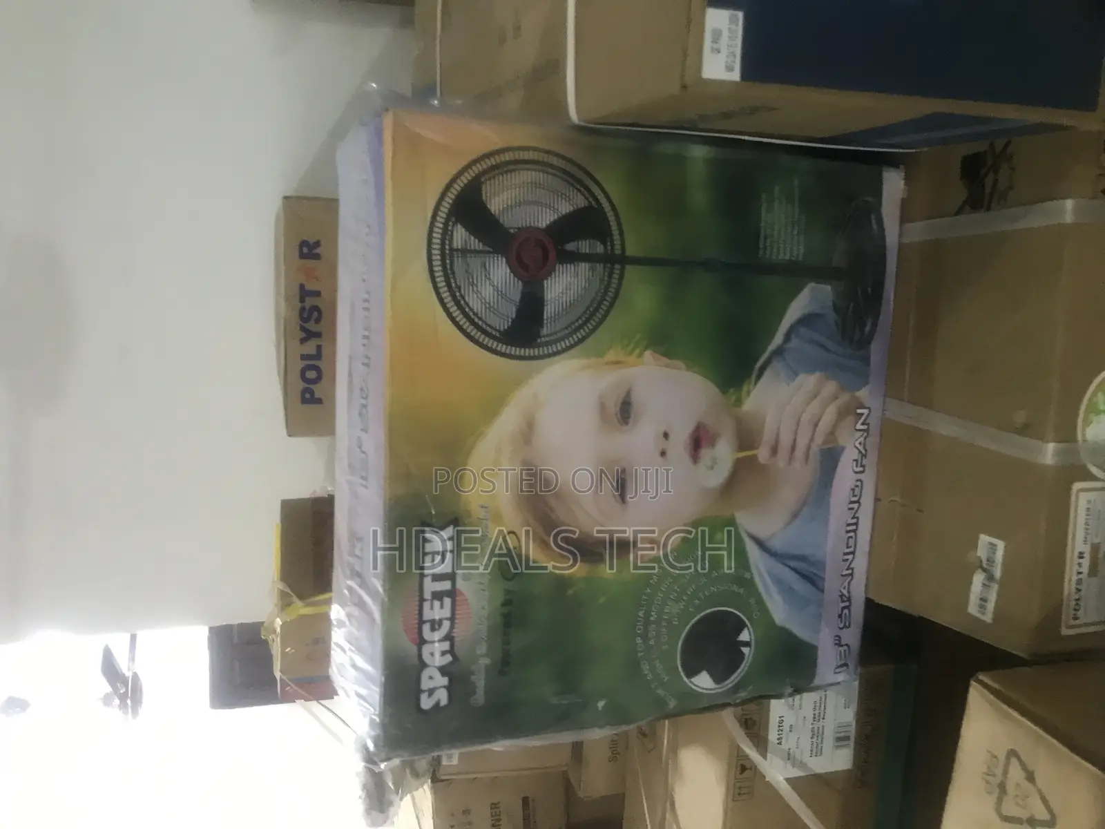 High Tech Spacetek Standing Fan