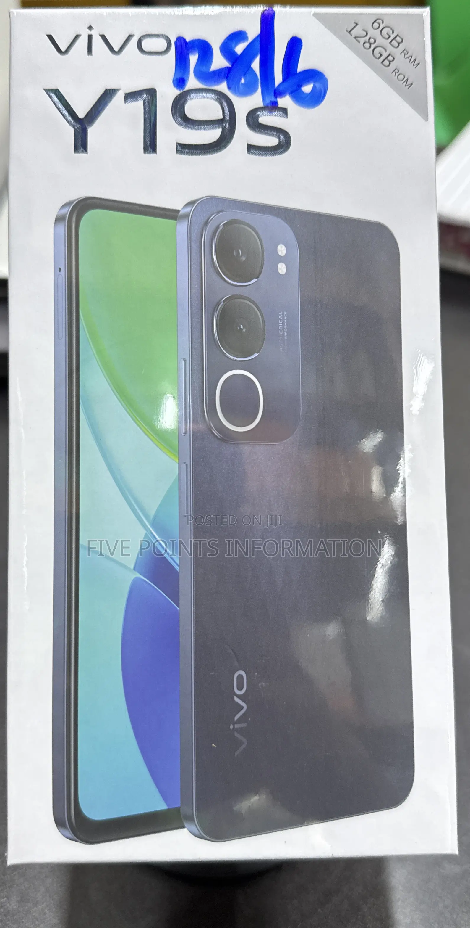 New Vivo V19 128 GB Black
