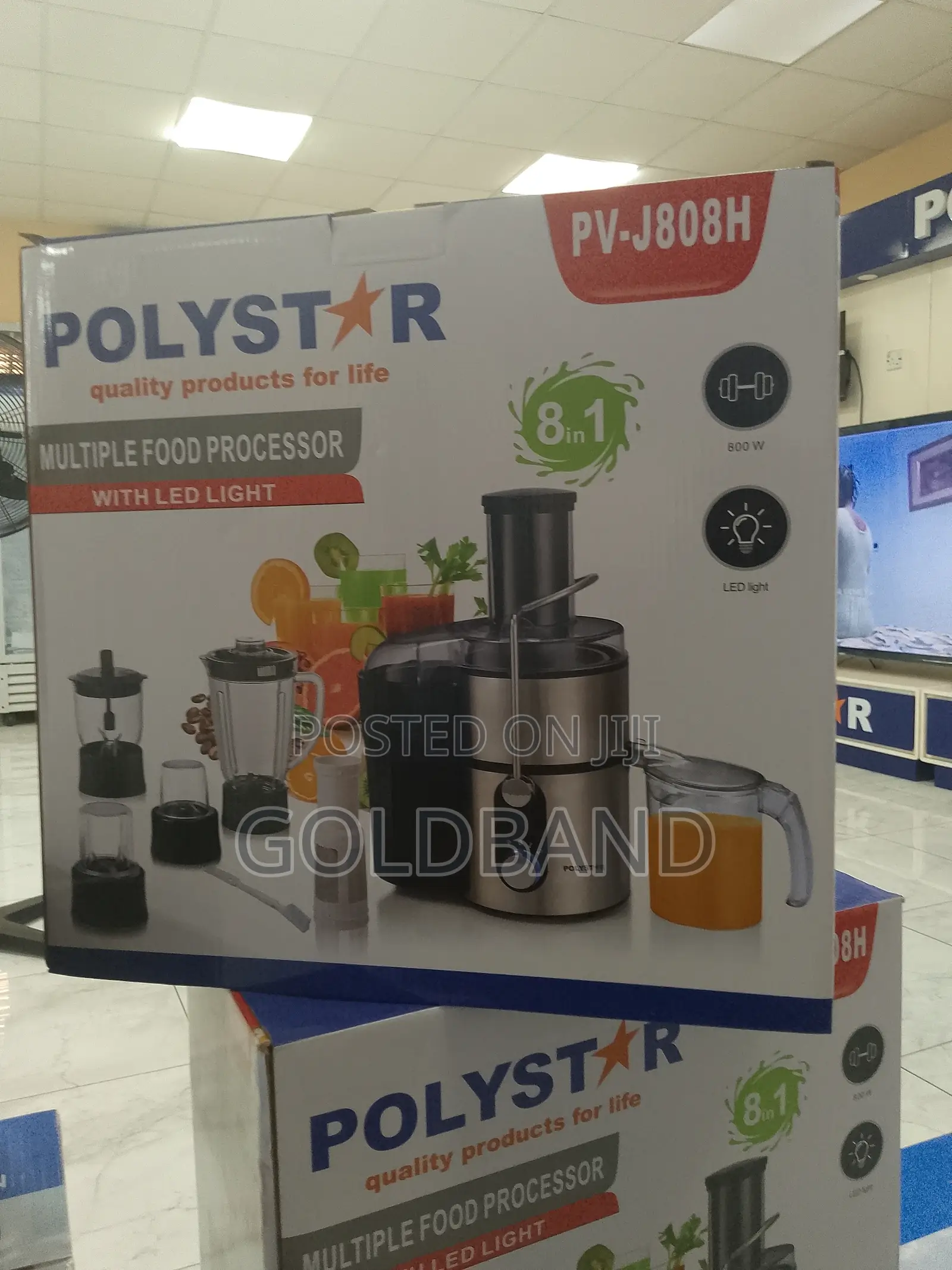 Polystar Pv-J808h :Your All-in-One Food Processor Solution