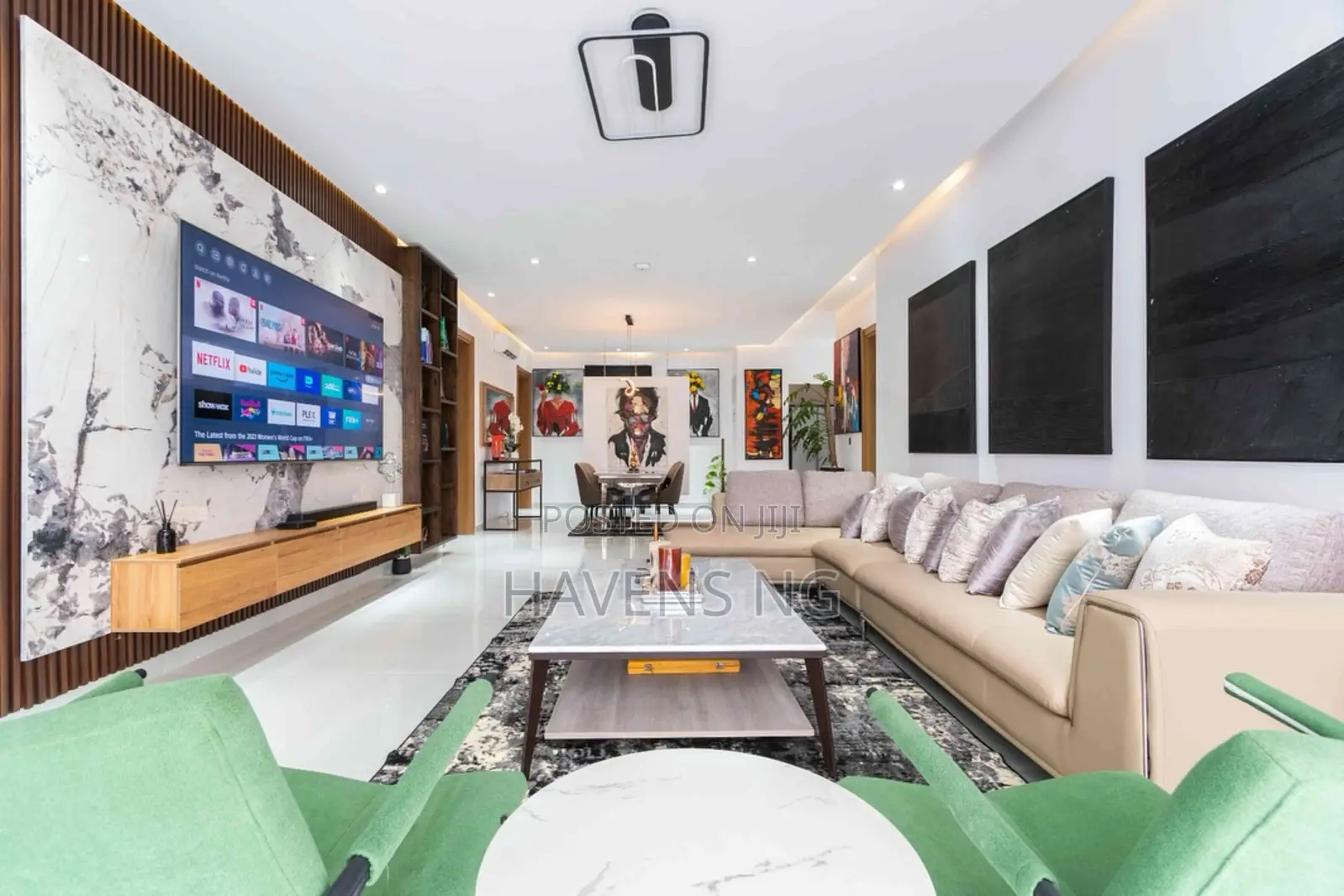 Luxury 2 Bedroom Apartment.