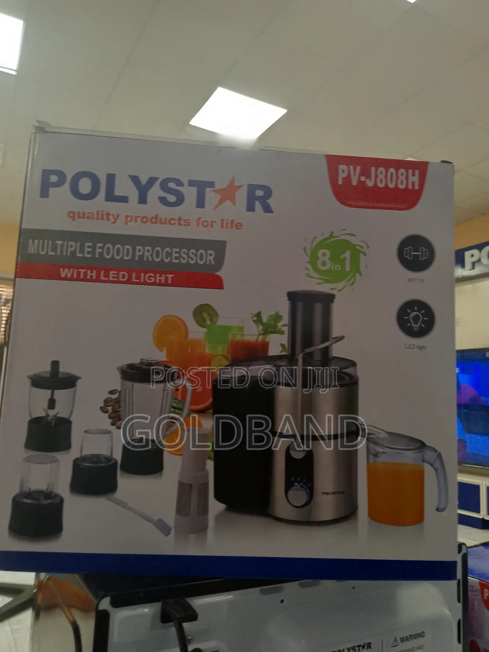 Polystar Pv-J808h: Chop, Puree Rapid Food Processor