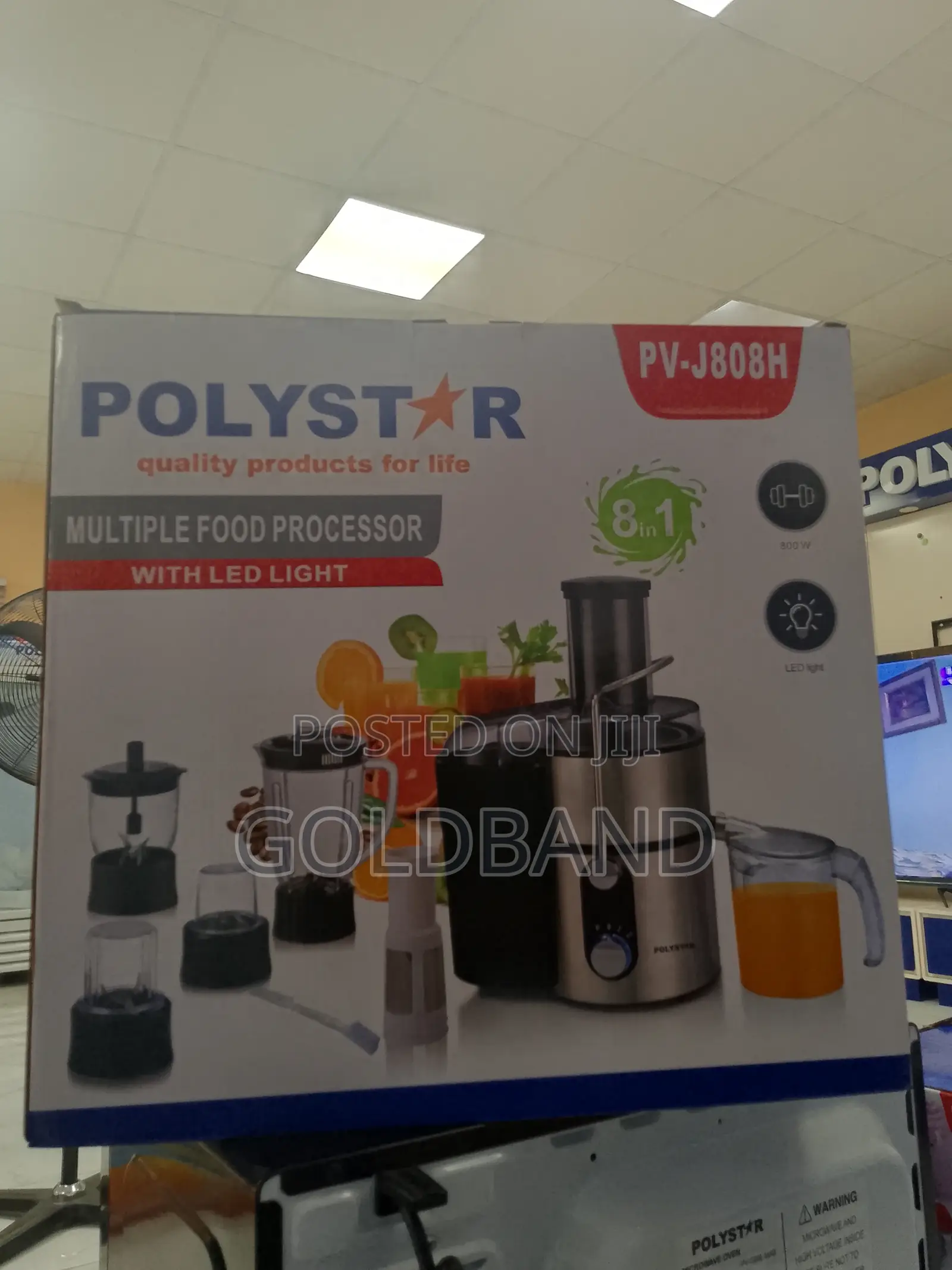 Polystar Pv-J808h: Chop, Puree Rapid Food Processor