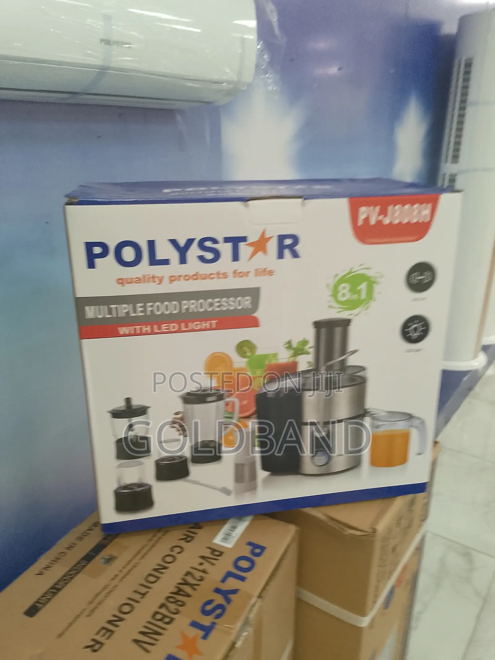 Polystar 75mm Food Processor Pv-J808h: Smart Kchen Assistant