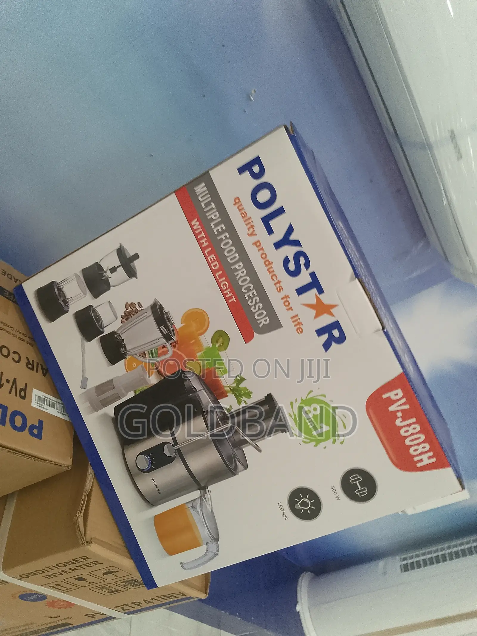 Polystar 8in1the Complete Food Processor Experience Pv-J808h