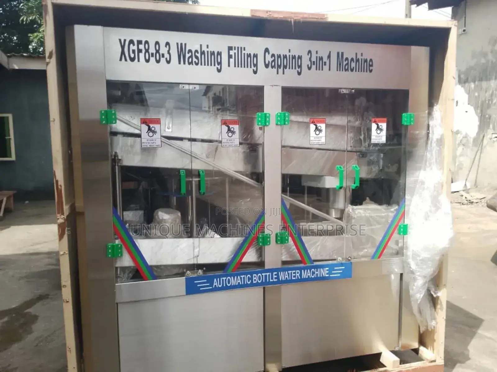 XGF 8--8-3 Automatic Bottle Water Machine