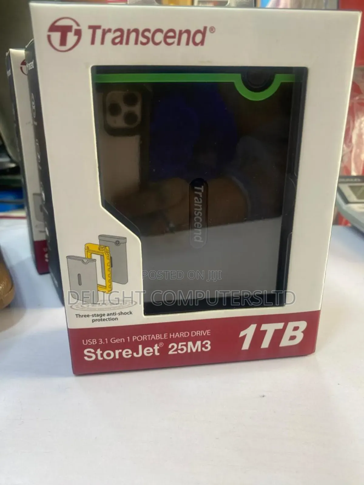 Transcend External Hard Drive - 1tb