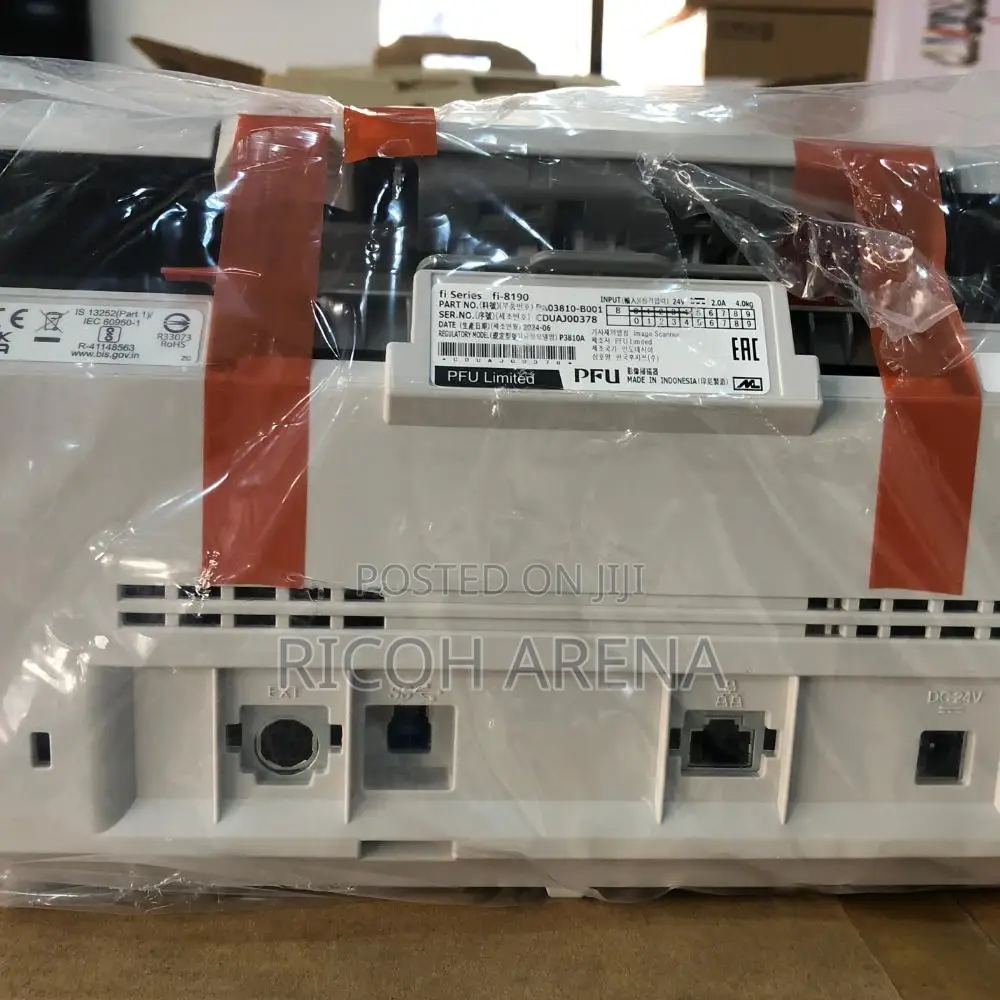 Fi-8190 A4 Document Scanner With Network Connectivity