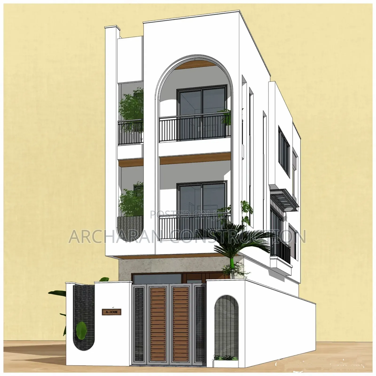 5bedroom Duplex on a Half a Plot of Land at Ikorodu